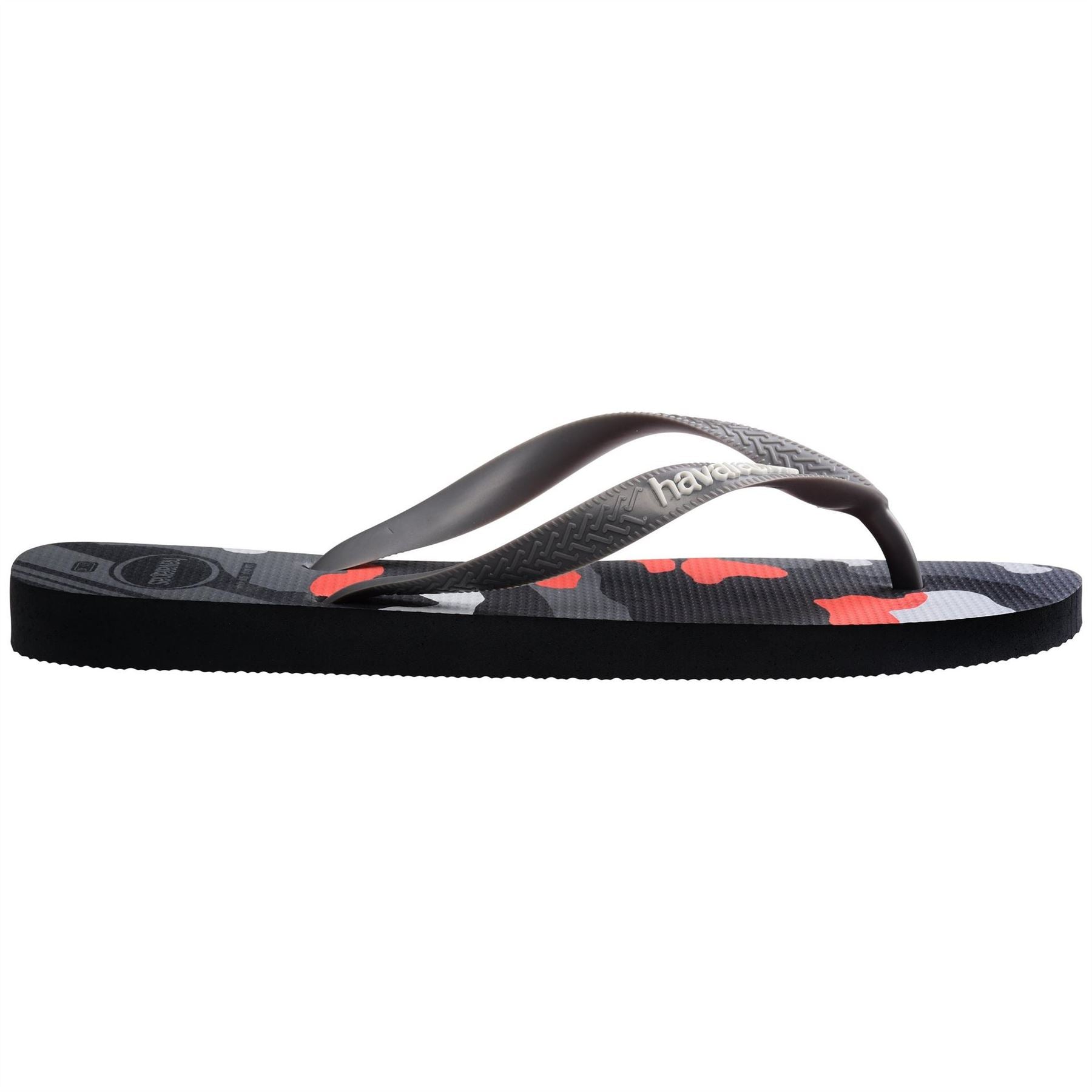 Havaianas Mens Hav. Top Camu New Graphite 45 46 Flip Flops