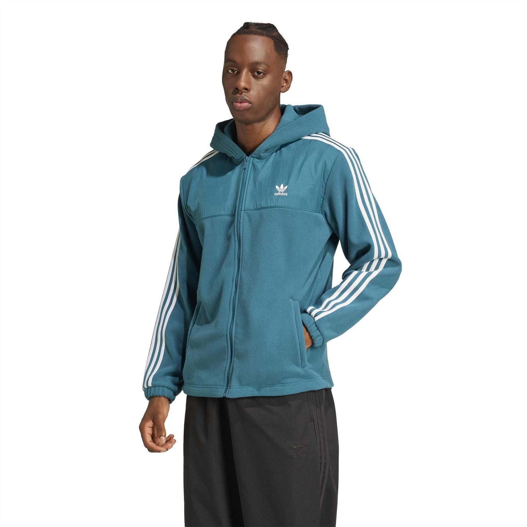adidas Hooded Neck Long Sleeve Sweatshirt