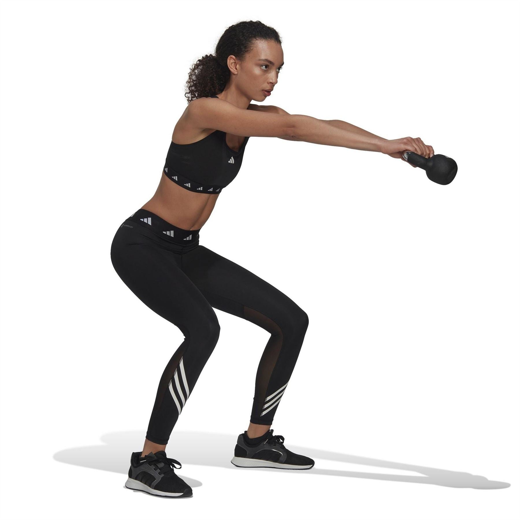 adidas Womens Techfit 3s 7 8 Tights