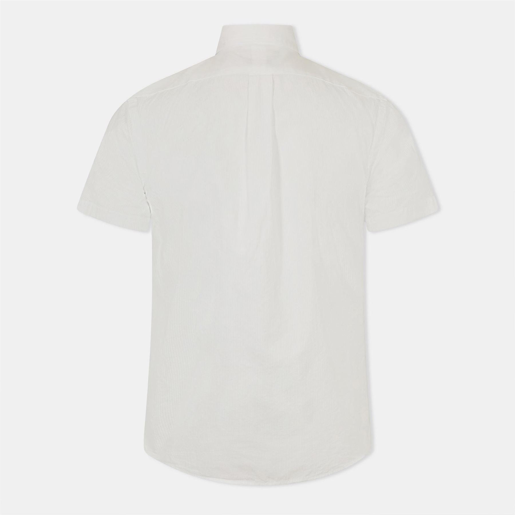 Polo Ralph Lauren Seersucker Regular Fit Button Down Collar Shirt