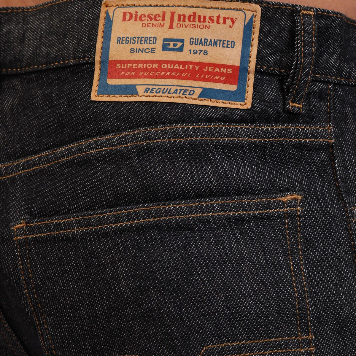 Diesel 1995 Straight Leg Five Pocket Jeans