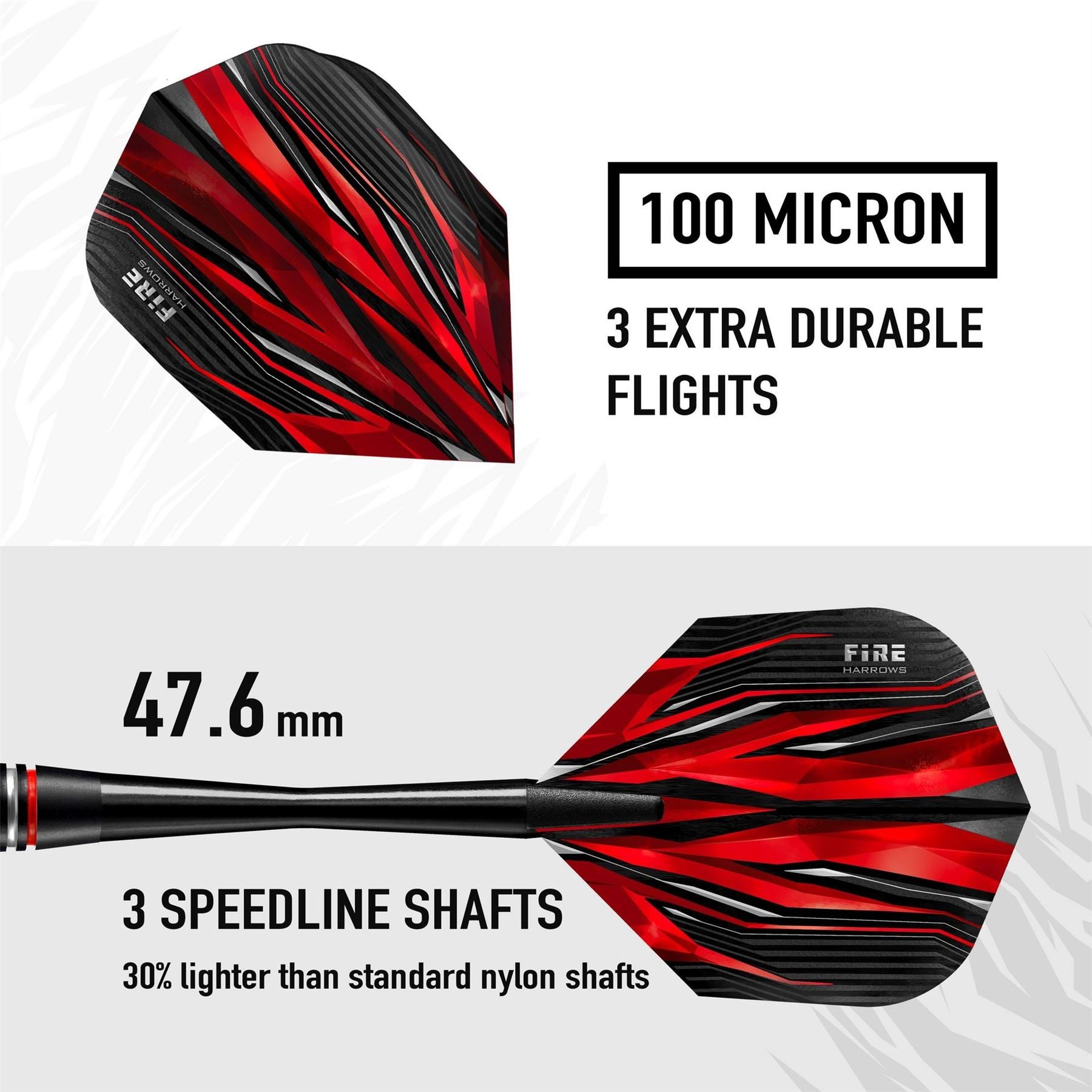 Harrows Darts Fire Alloy Darts
