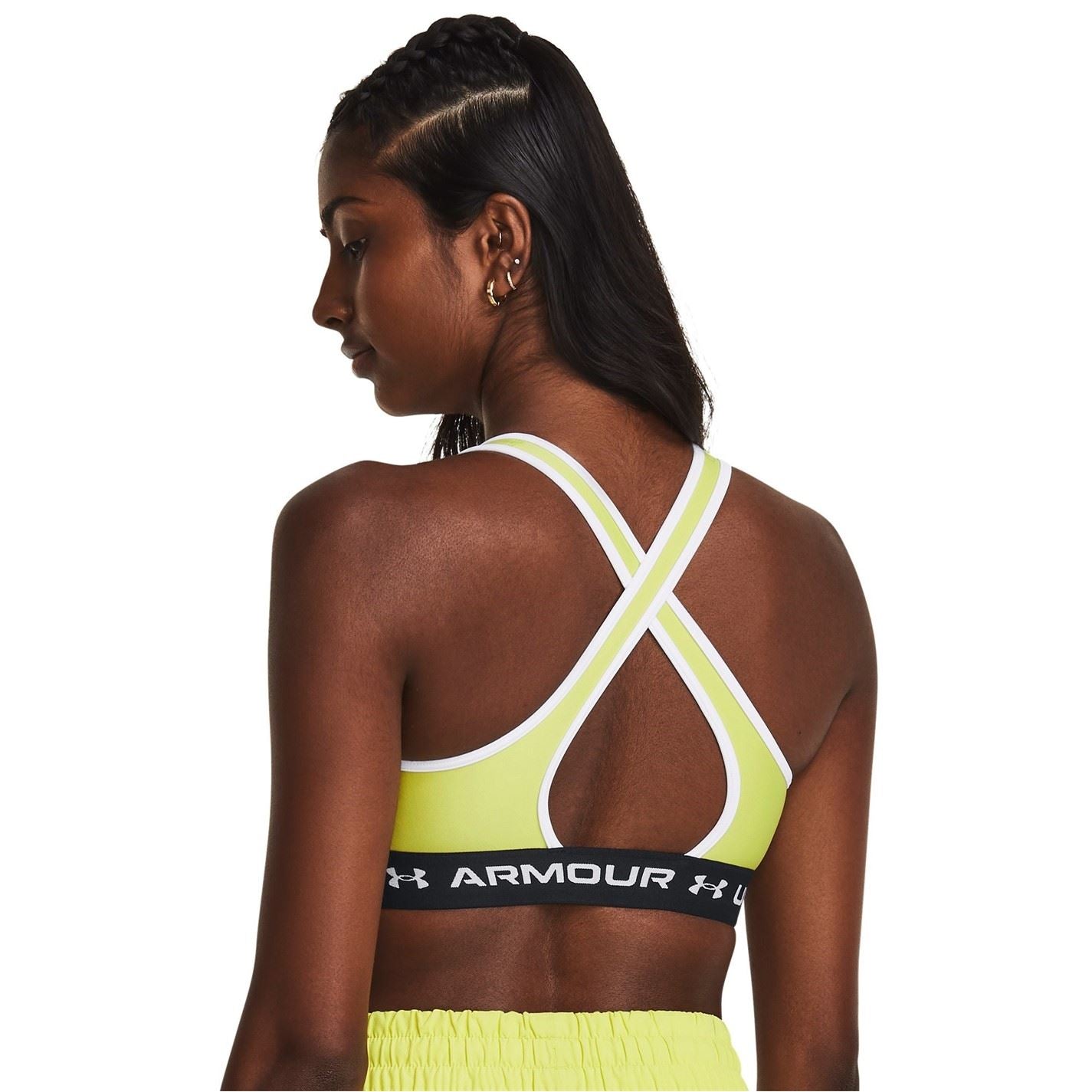Under Armour Womens Armour Medium Support Crossbodyack Bra
