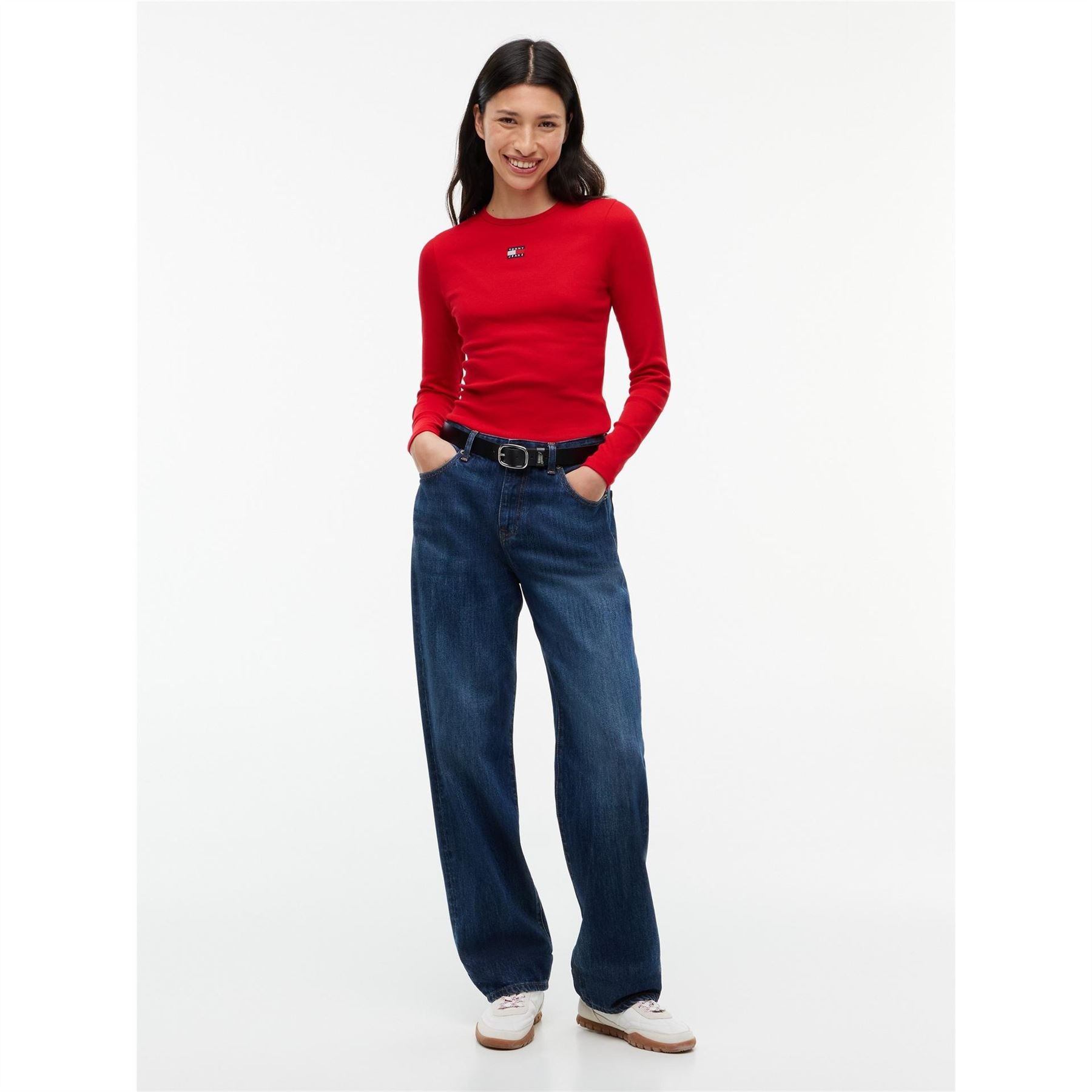 Tommy Jeans Bdg Ls T-Shirt Ld64