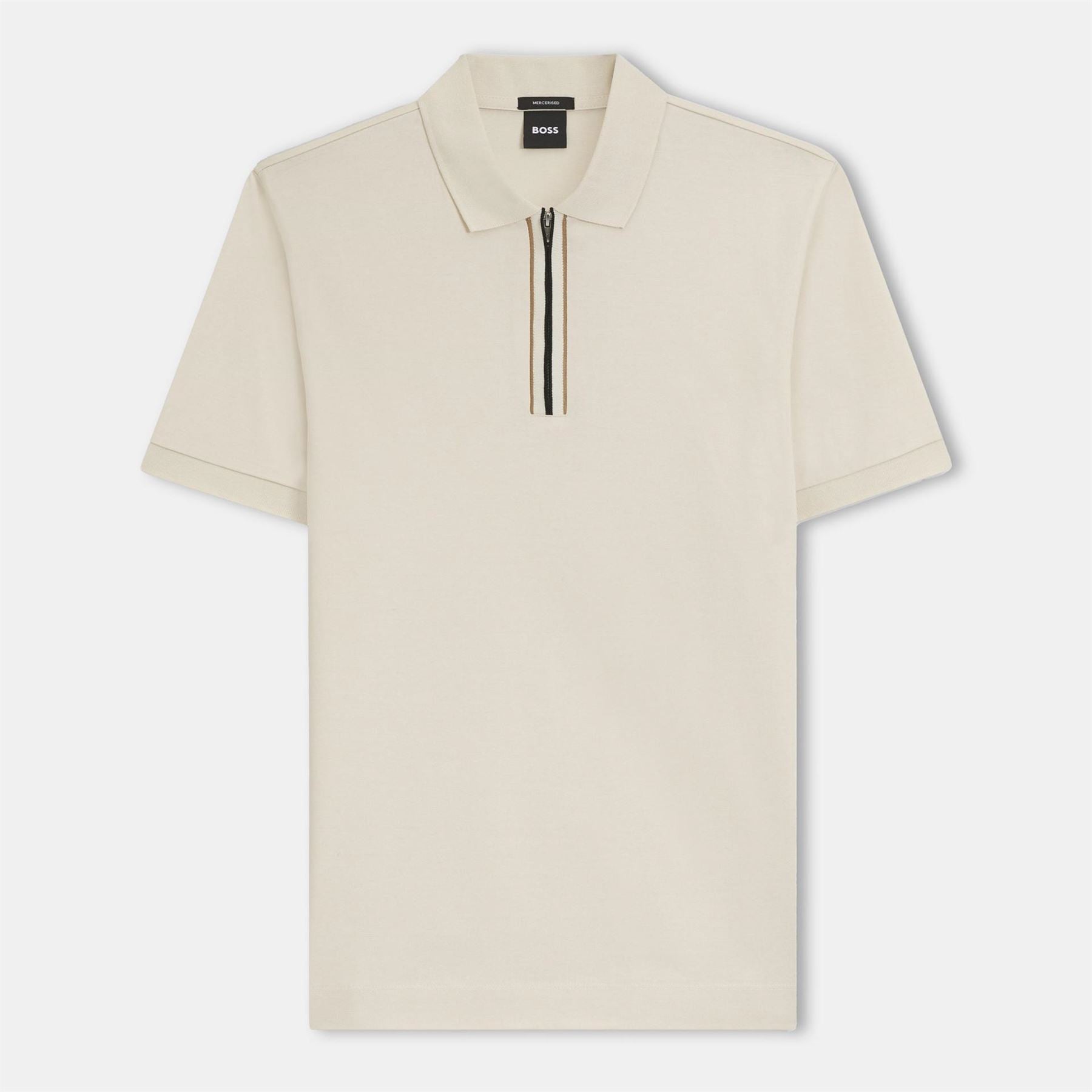 Boss H Paras 65 Polo Quarter Zip Shirt