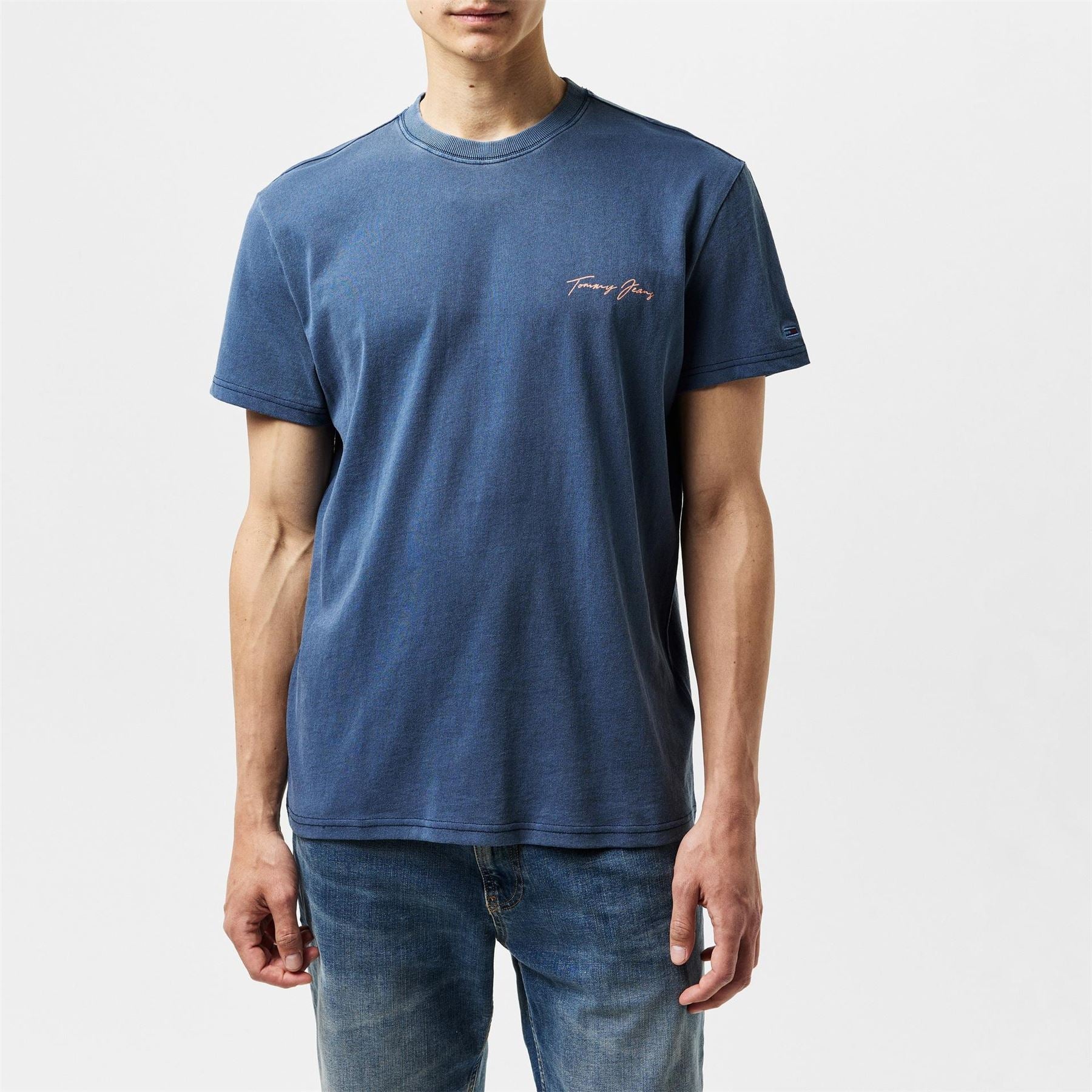 Tommy Jeans Tjm Signature Sailing Short Sleeve T-Shirt