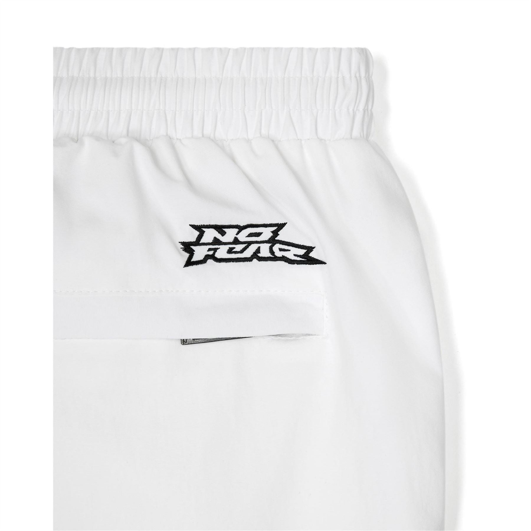 No Fear Solid Patterned Straight Track Pants