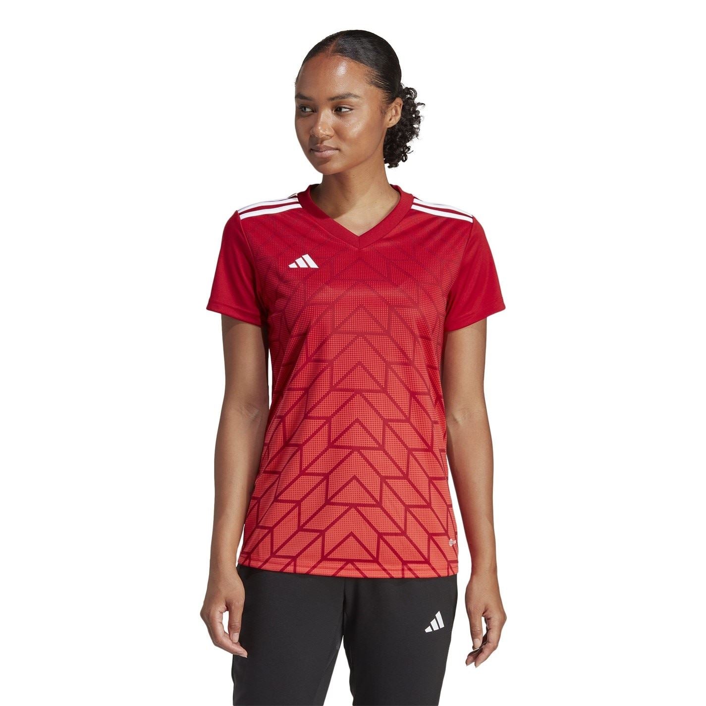 adidas Team Icon V Neck Regular Fit T Shirt