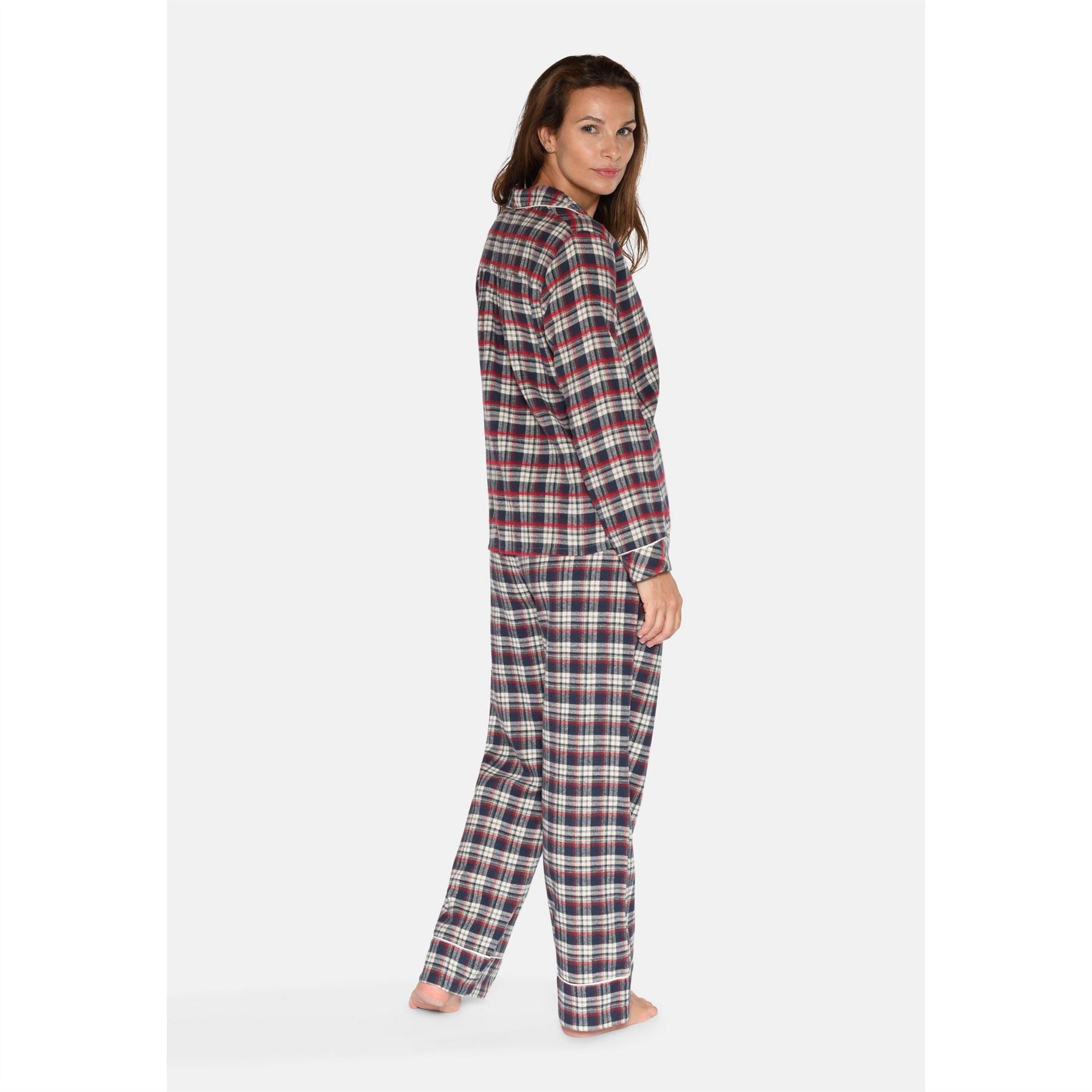 CCDK Helga Check Long Sleeve Pyjama Set
