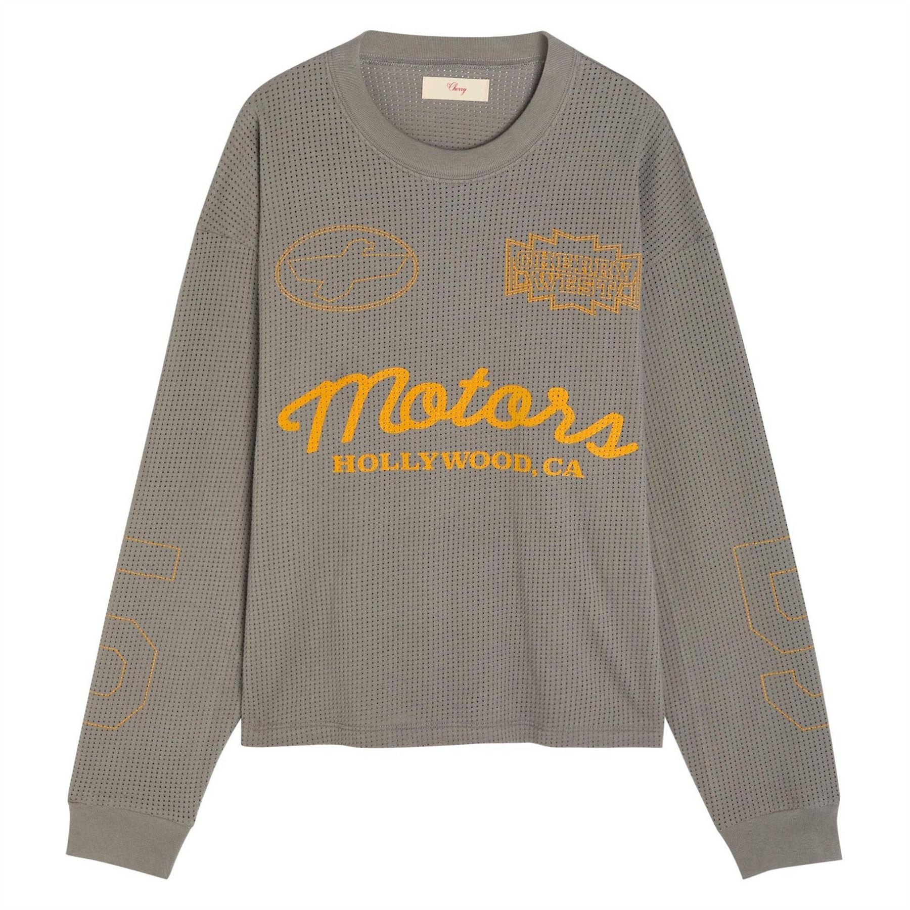 Cherry LA Mesh Motors Ls Tee