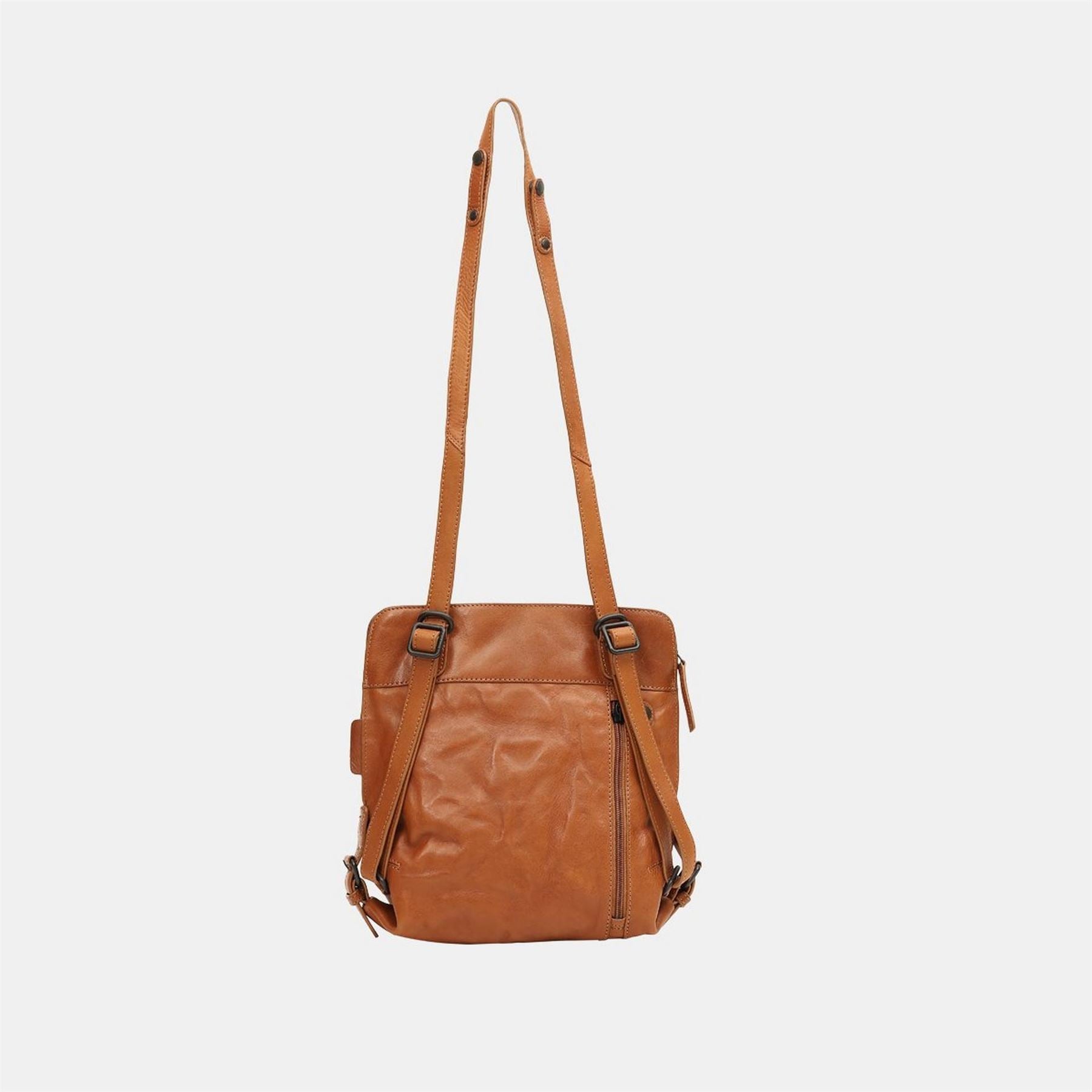 Aunts and Uncles 2 in 1 Backpack with Brown Hardware
