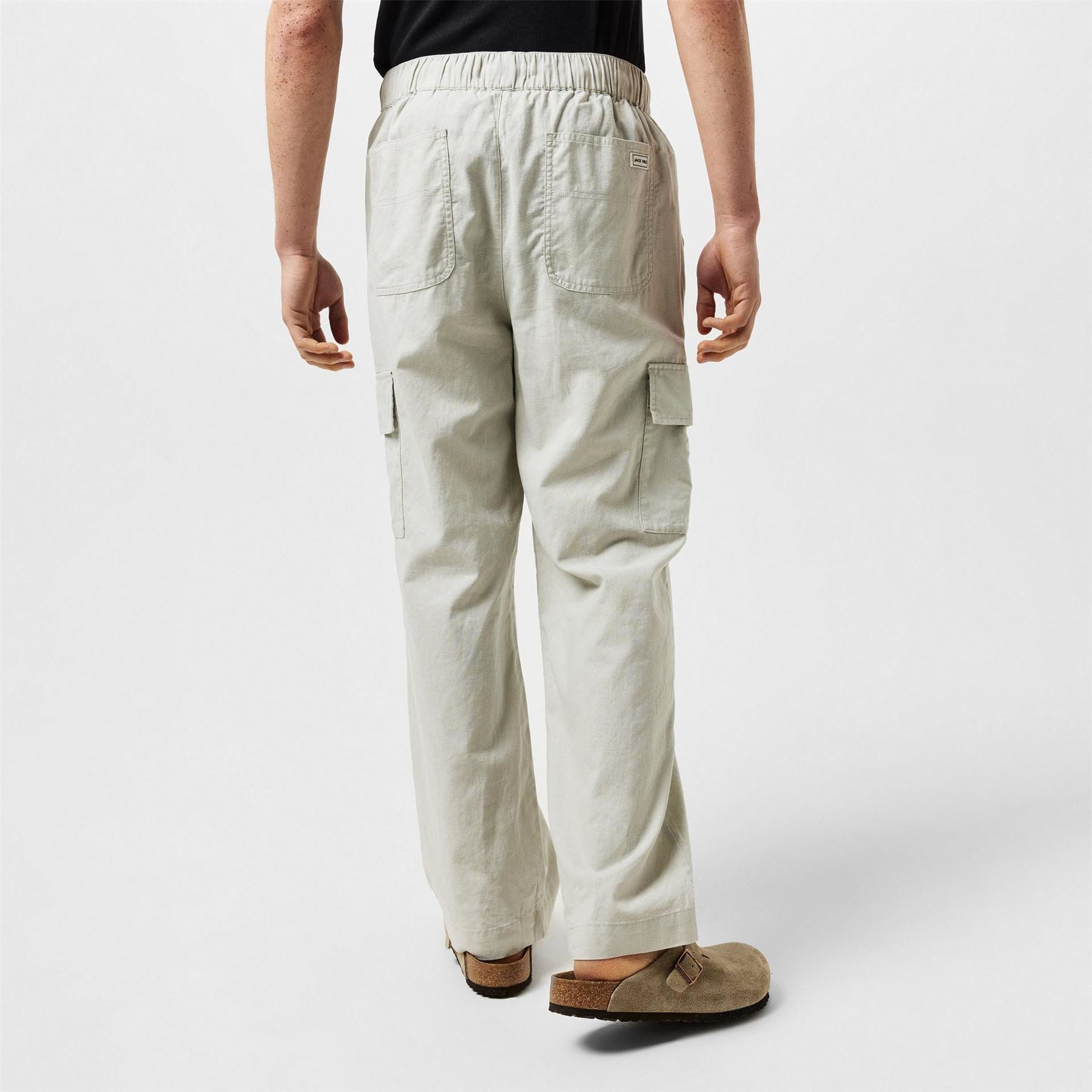 Jack Wills Linen Cargo Trousersr