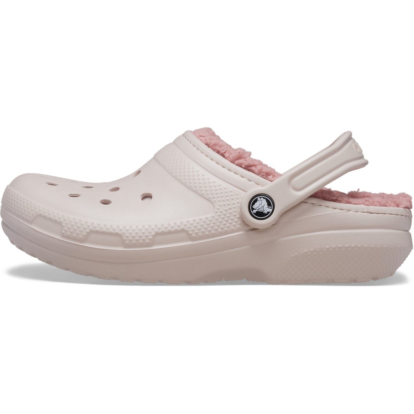 Crocs Lined Shuv Clogs with Perforated Toe