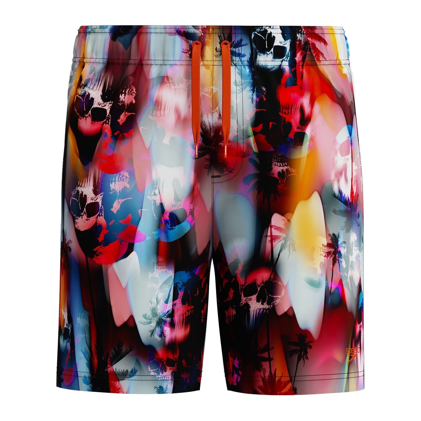 Speedo DP Swimming Logo Print Shorts