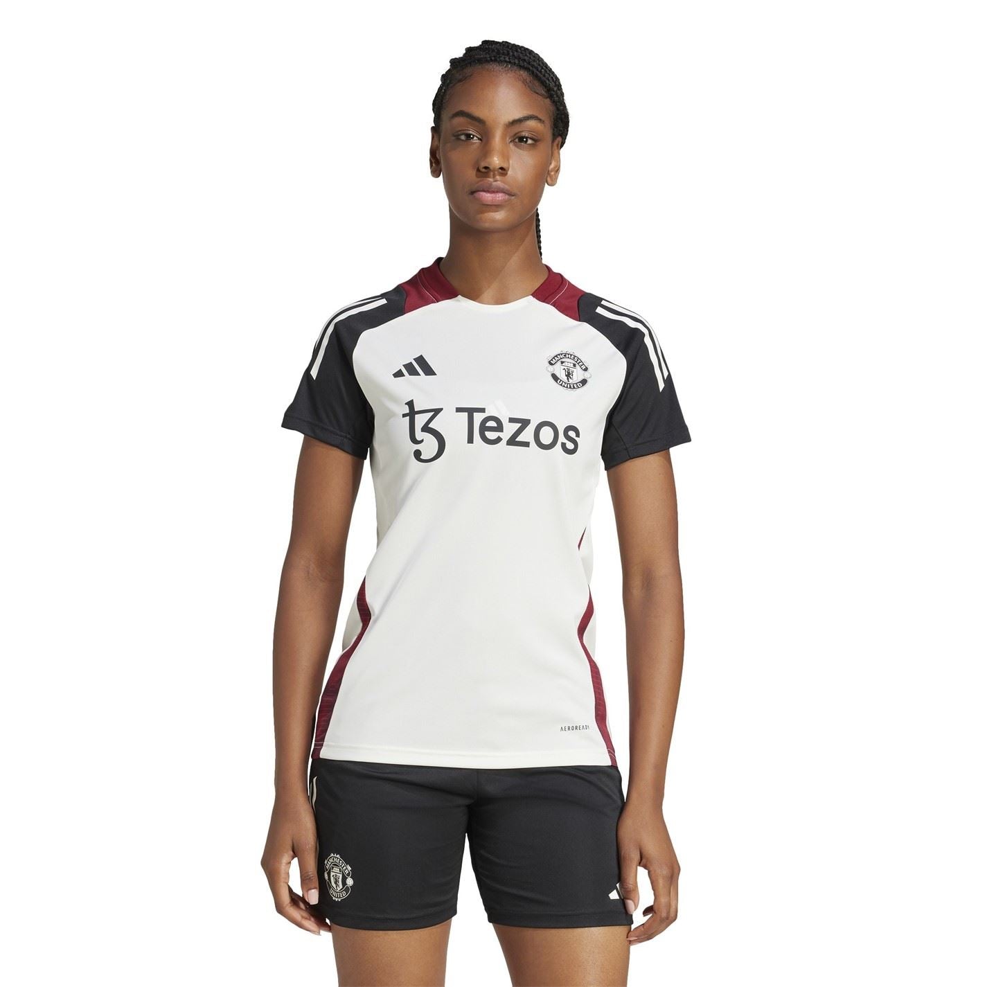 adidas Womens Manchester United Training Shirt 2025