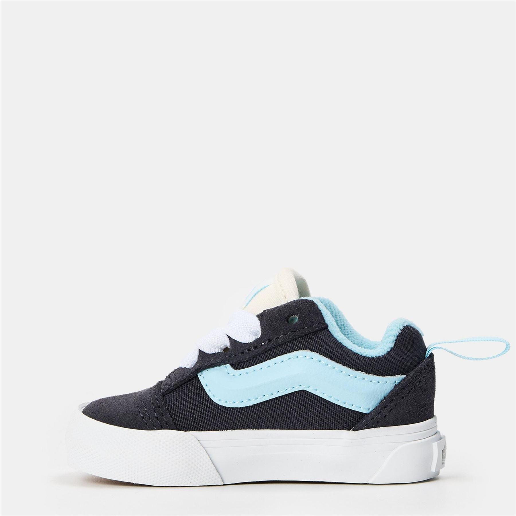 Vans Kids Knu Skool Elastic Lace Retro Sport Canvasas Trainers
