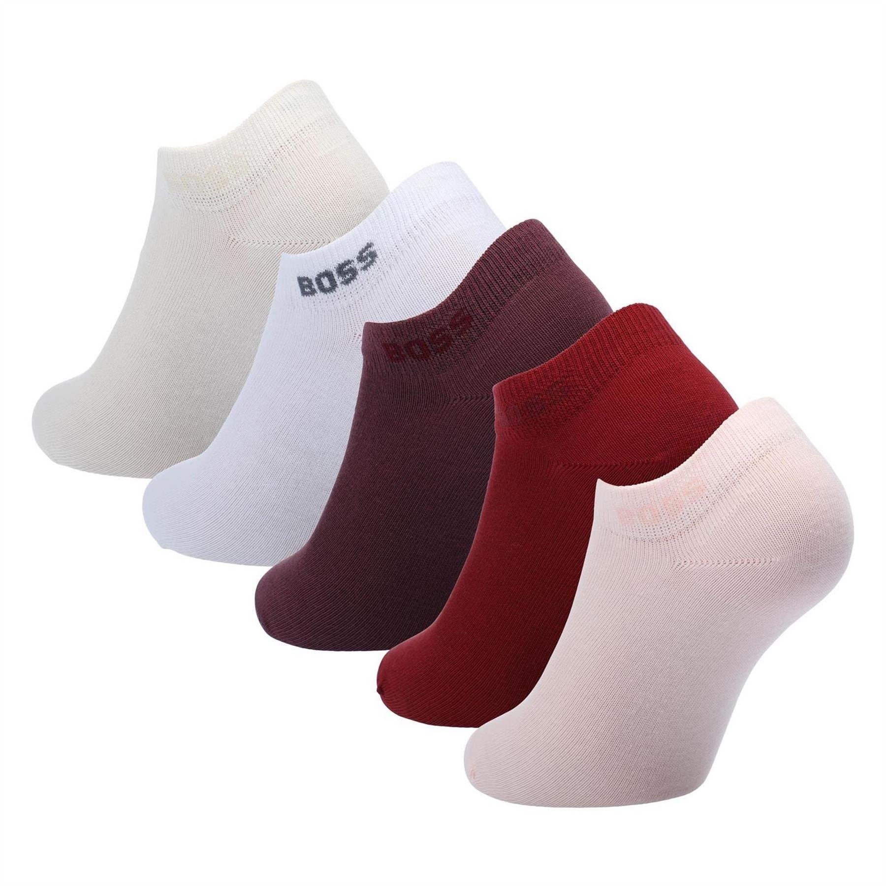 Boss Pack Of Ankle Socks With Logo Details