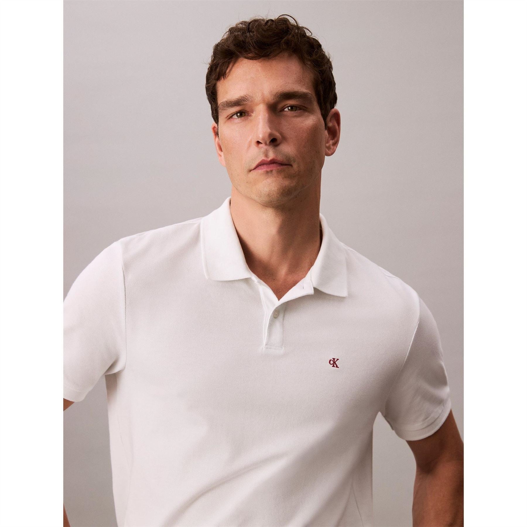 Calvin Klein Jeans Regular Fit Short Sleeve Polo Shirt