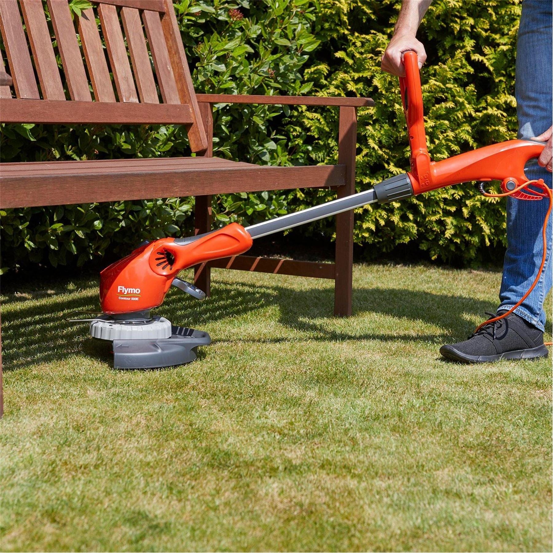 Flymo 500e 2 In 1 Electric Grass Trimmer