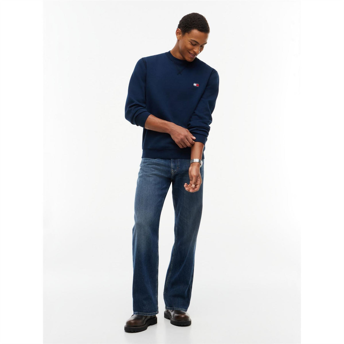 Tommy Jeans Reg Bdg Crew Ext
