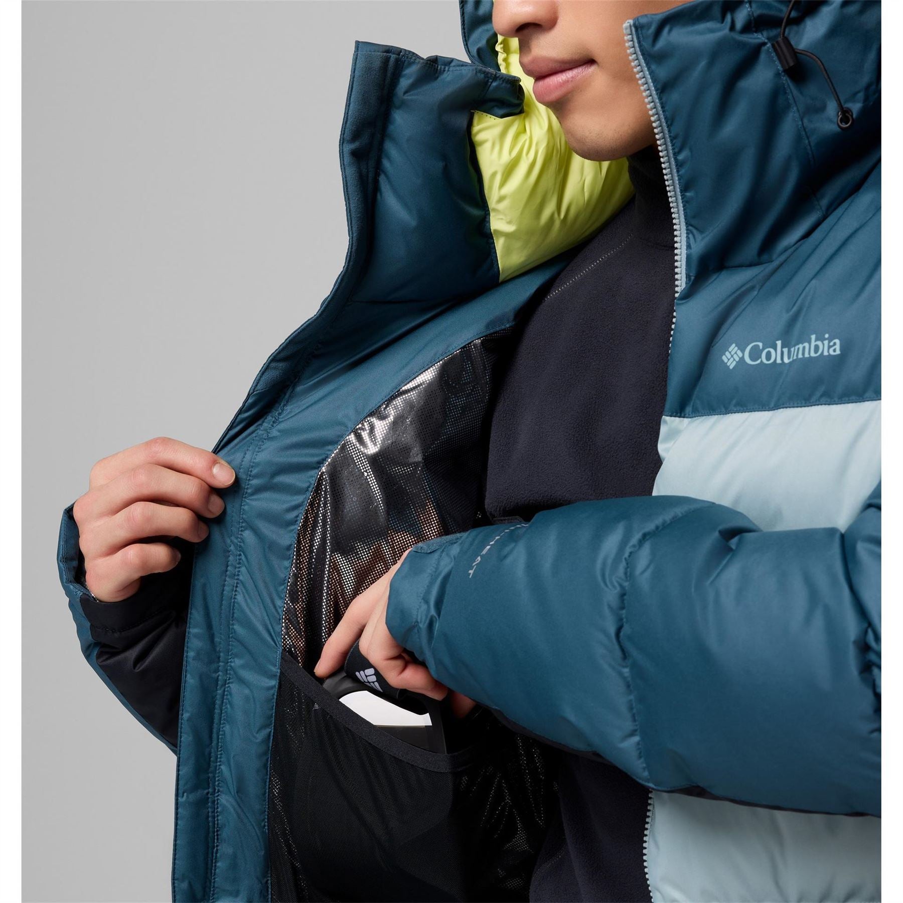 Columbia Slope Style Omni Heat Thermal Reflective Recycled Insulation Ski Jacket