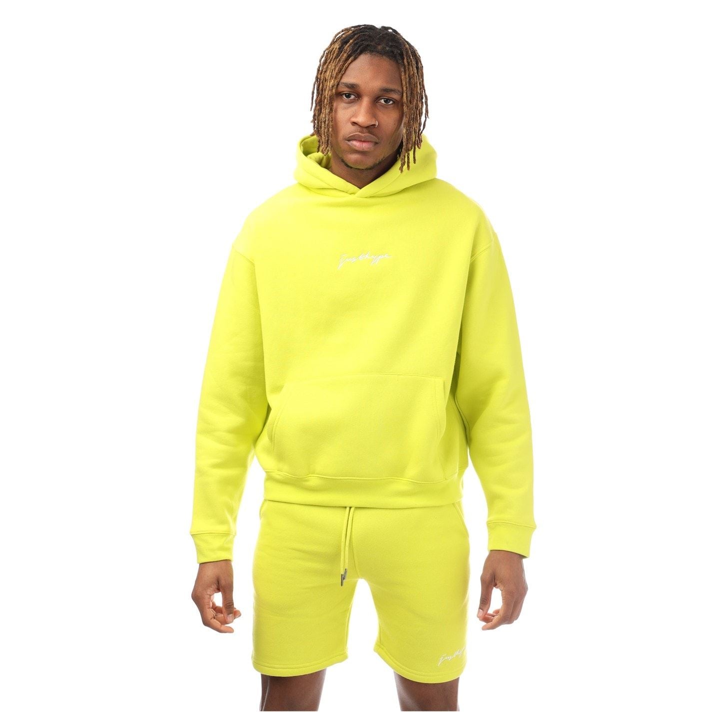Hype Hooded Lettering Regular Fit Sweatshirt