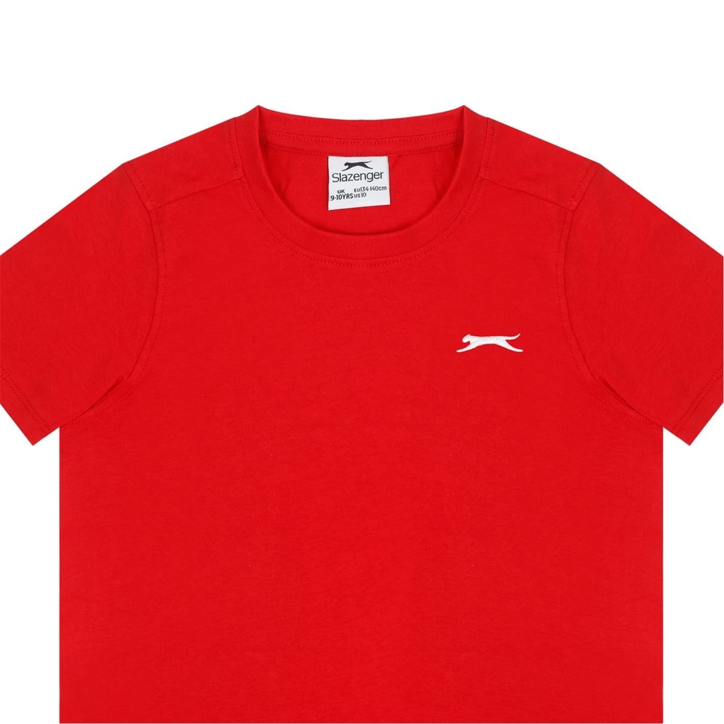 Slazenger Junior Boys Plain Tee Shirt