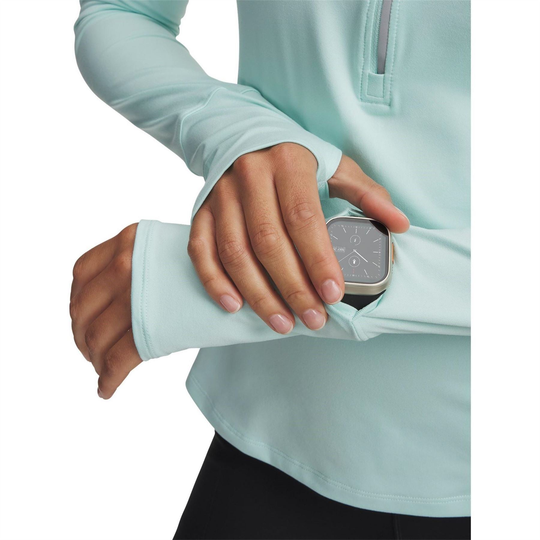 Under Armour Qualifier Run Half Zip Long Sleeve Slim Fit Performance Running Jacket