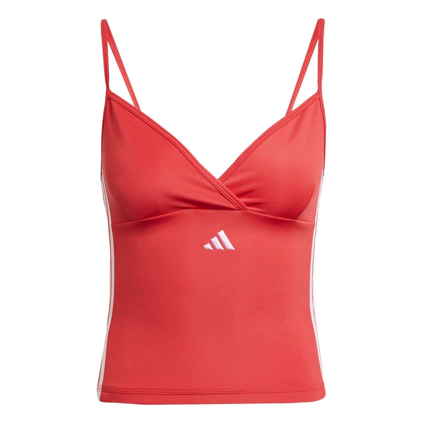 adidas Logo Print Spaghetti Strap Slim Fit Camisole Tank