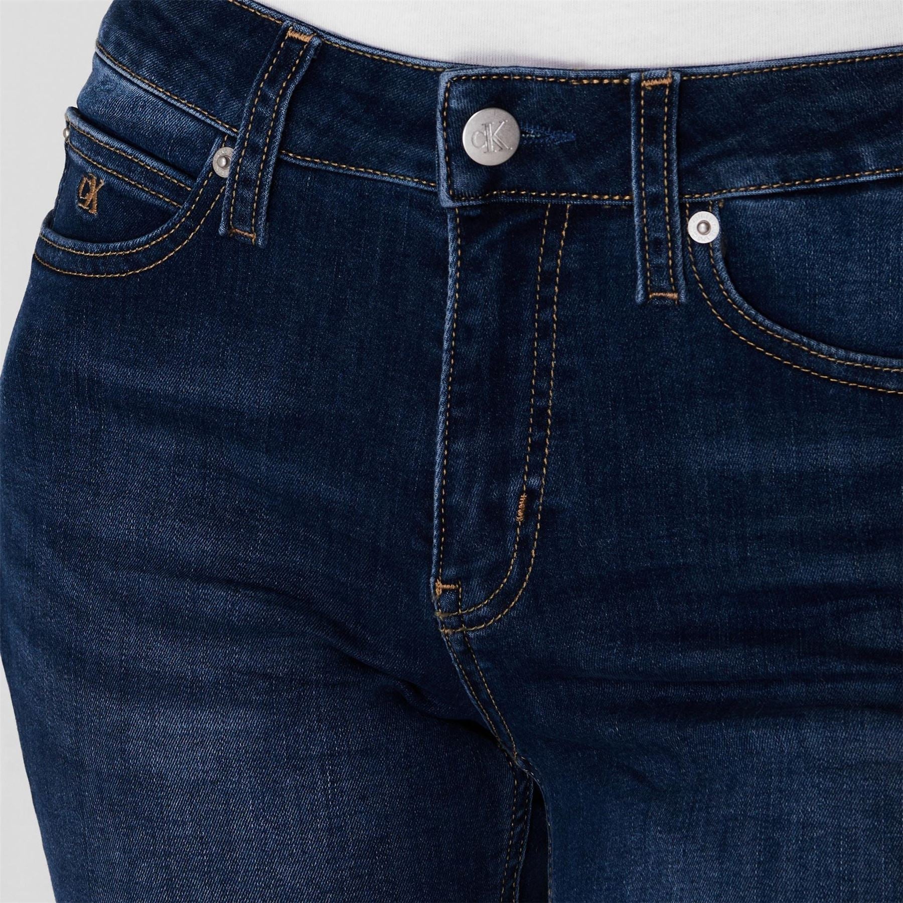 Calvin Klein Jeans Mid Rise Skinny Jeans