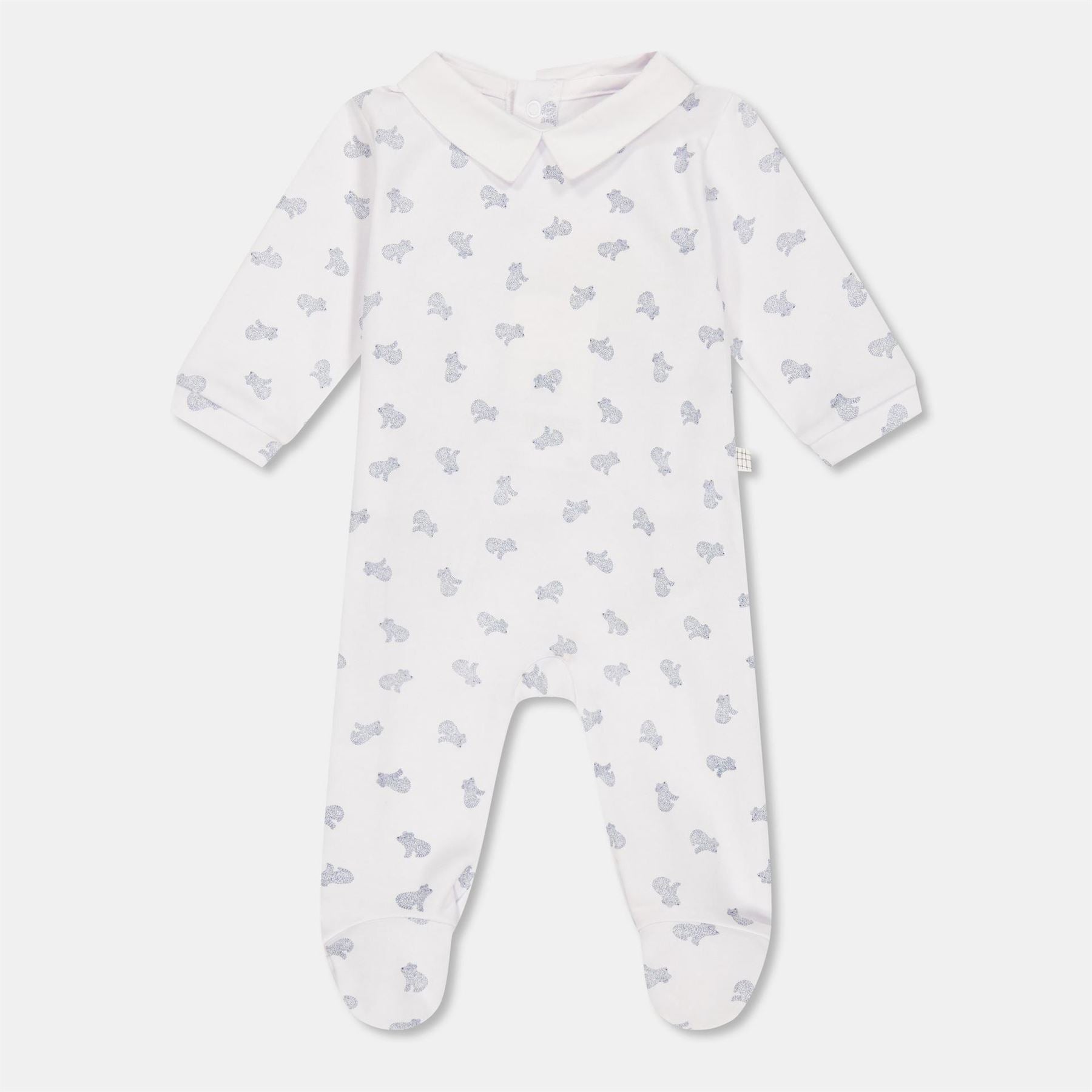 Carrement Beau Collared Neck Long Sleeve Pyjama Set
