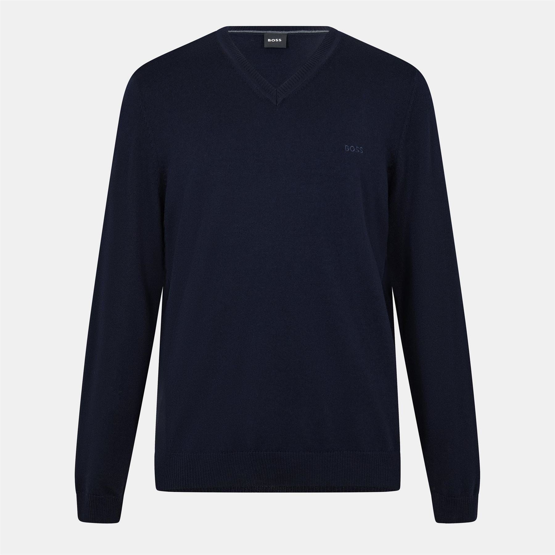 Boss V-Neck Long Sleeve Regular Fit Sweater