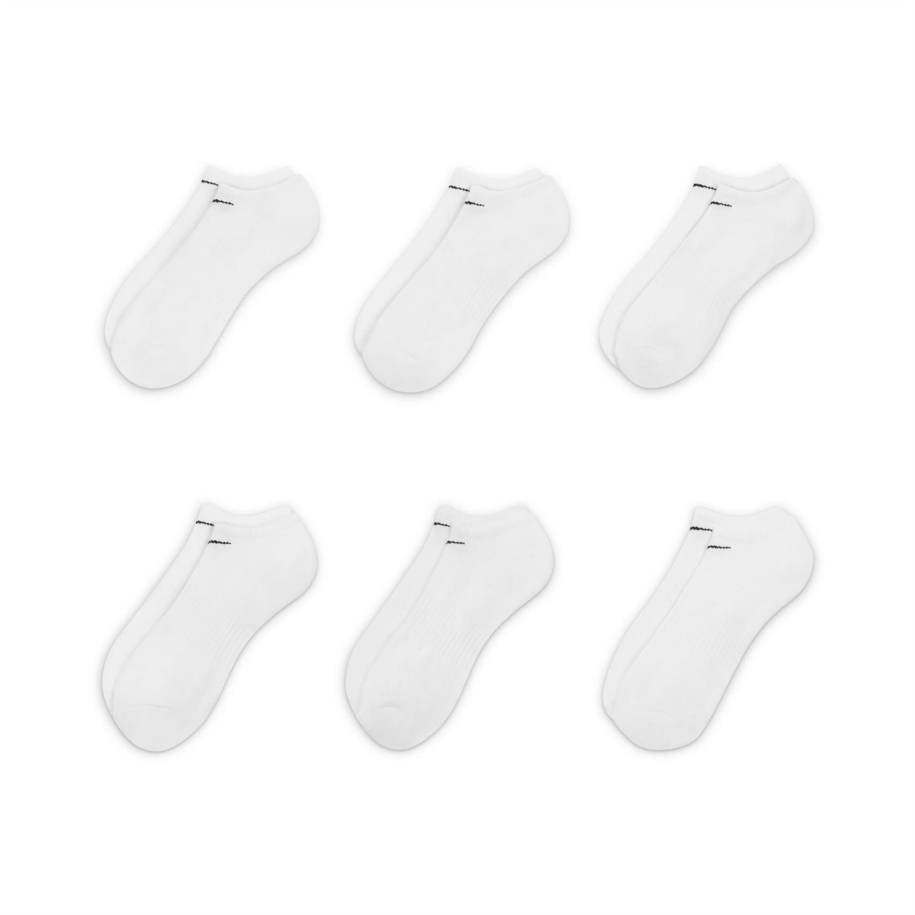 Nike 6 Pack No Show Trainer Socks