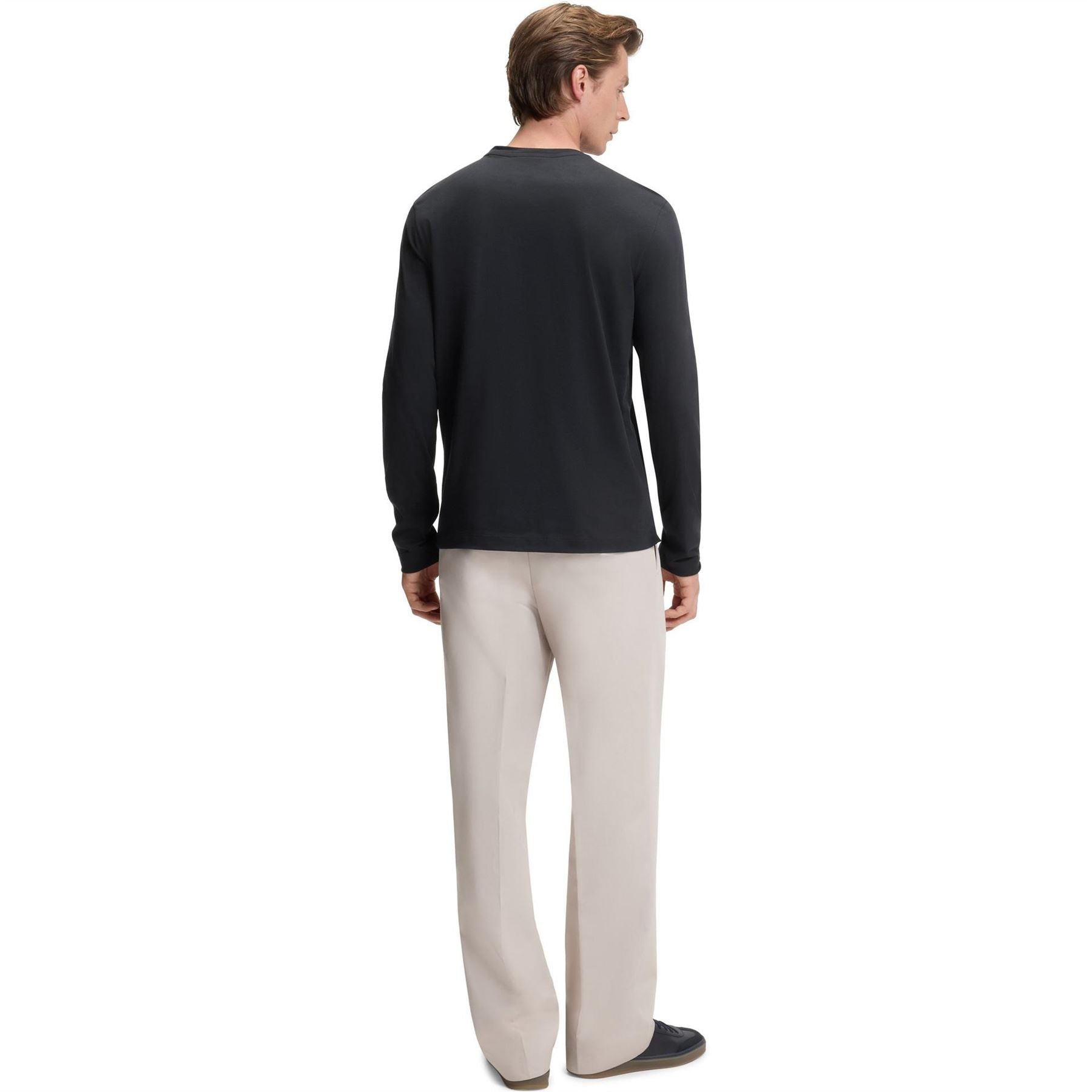 Boss Crew Neck Long Sleeve Regular Fit Sweater