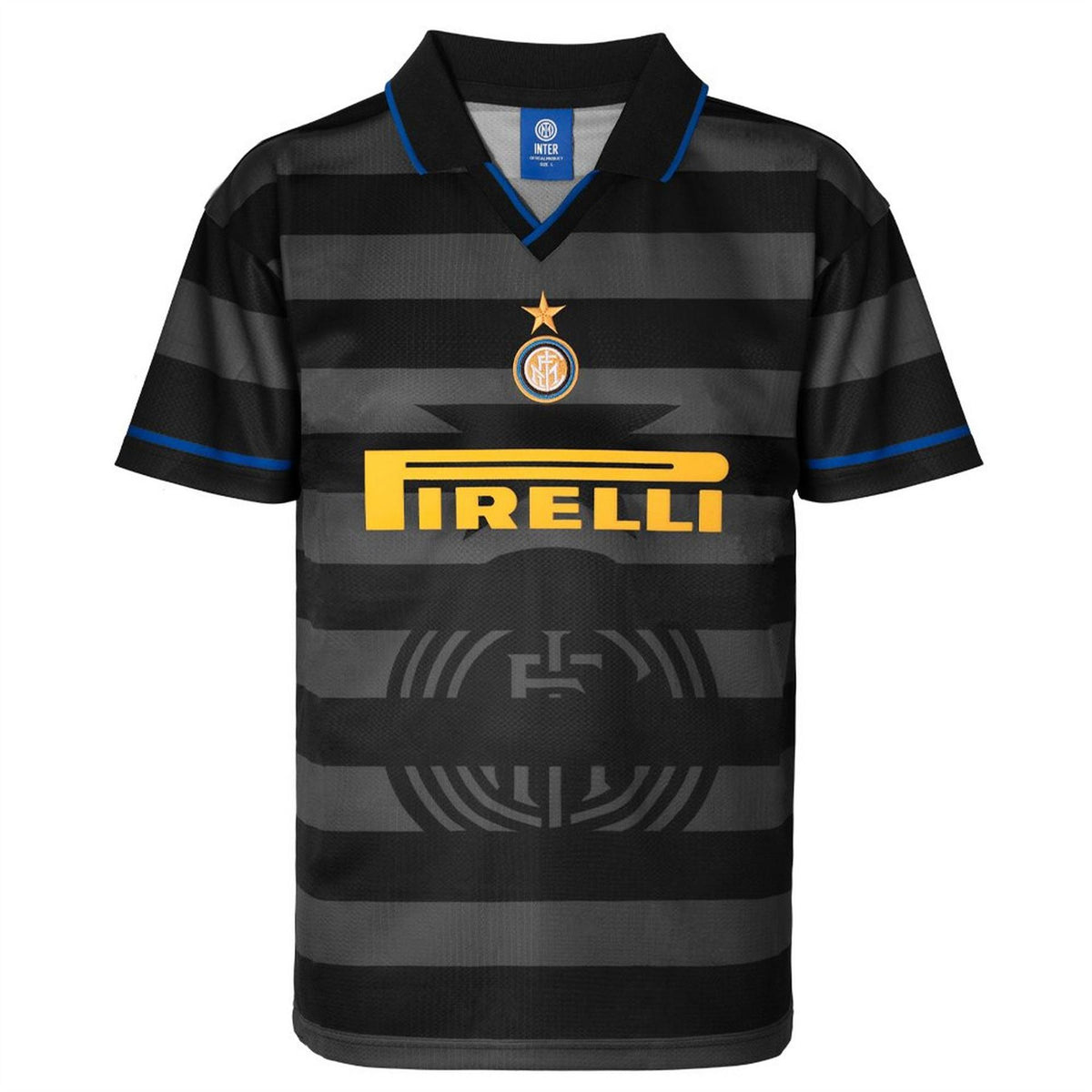 Score Draw Mens Internazionale Uefa Cup Final Shirt 1998