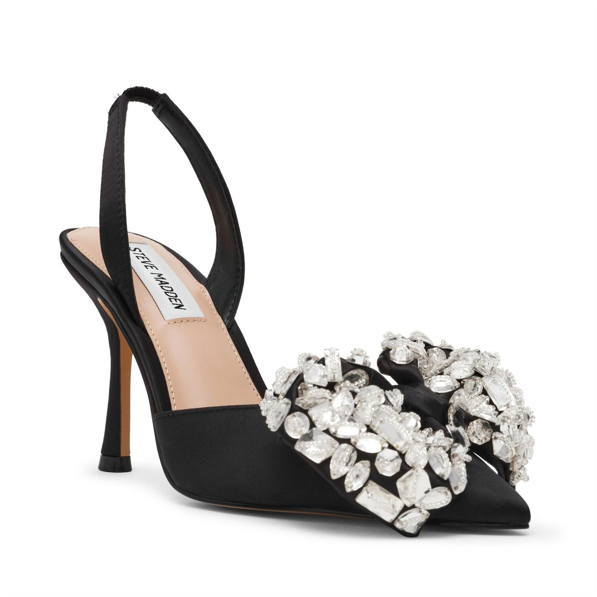 Steve Madden Lovie LD54 Closed Toe High Heel Slingbacks