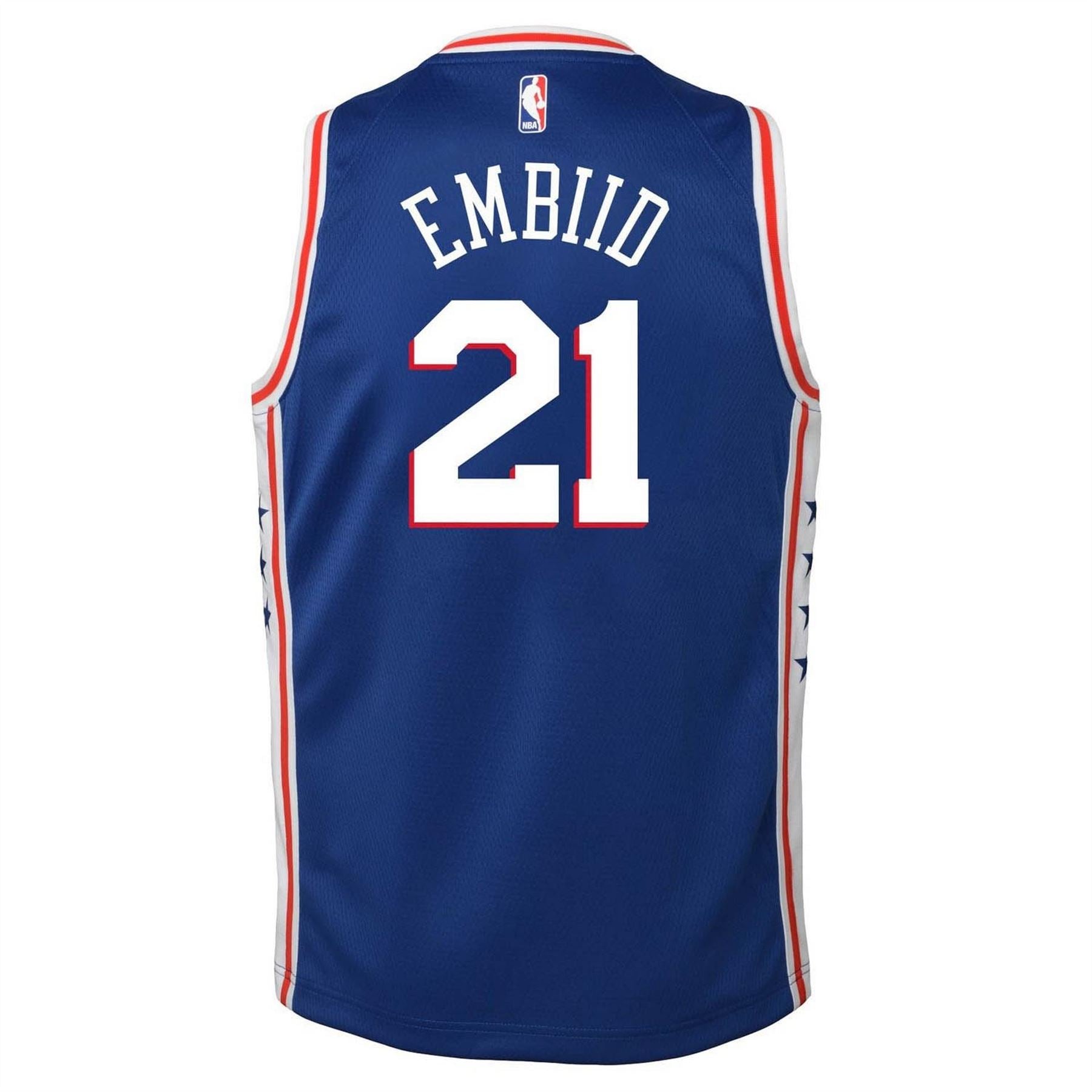 Nike 76ers Joel Embiid #21 Jersey