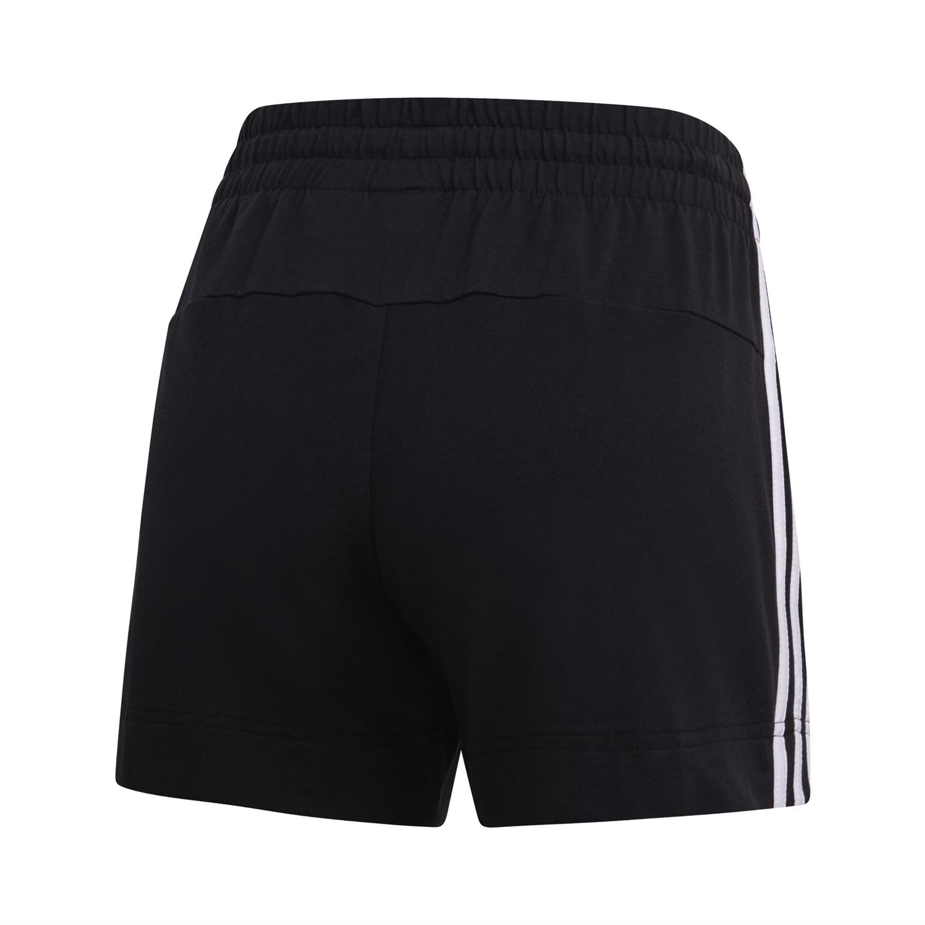 adidas Womens Essentials 3 Stripes Shorts Slim Gym Shorts