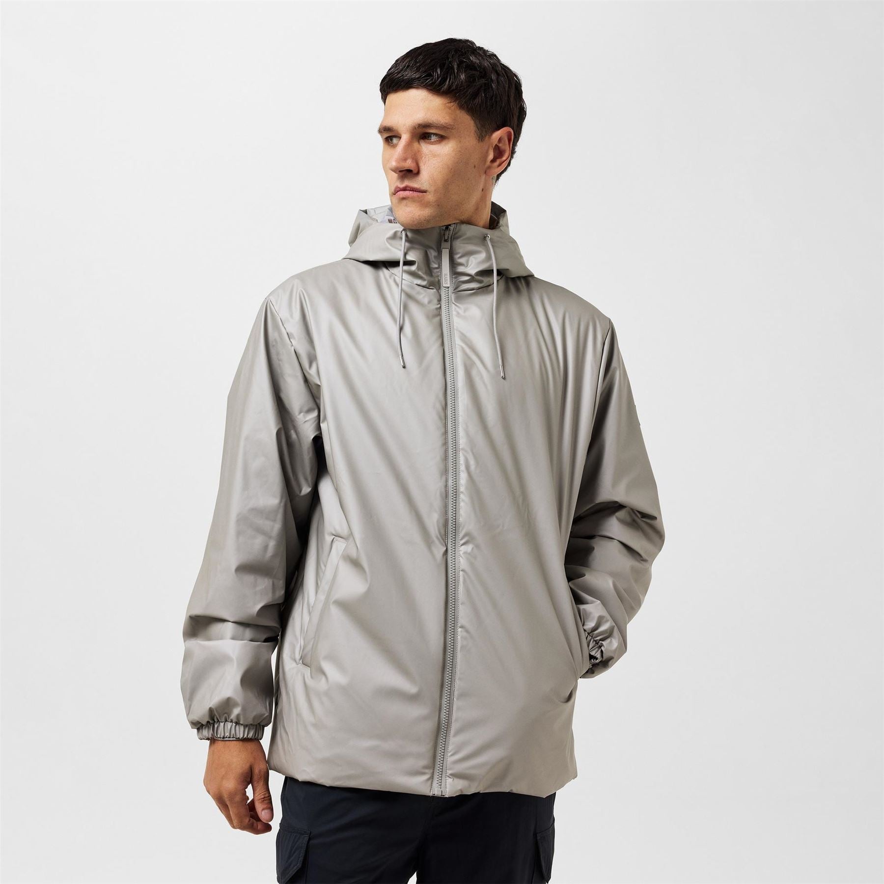 Rains Lohja Insulated Waterproof Hooded Rain Anorak