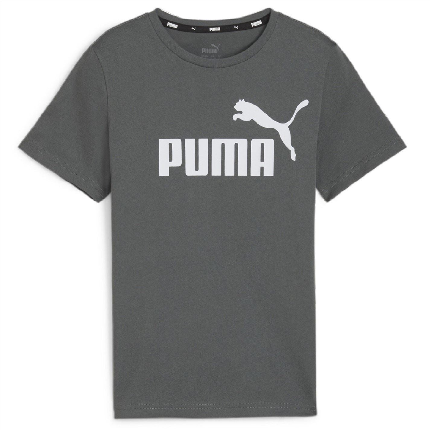 Puma Camo Logo Text Graphic Regular Fit T-Shirt