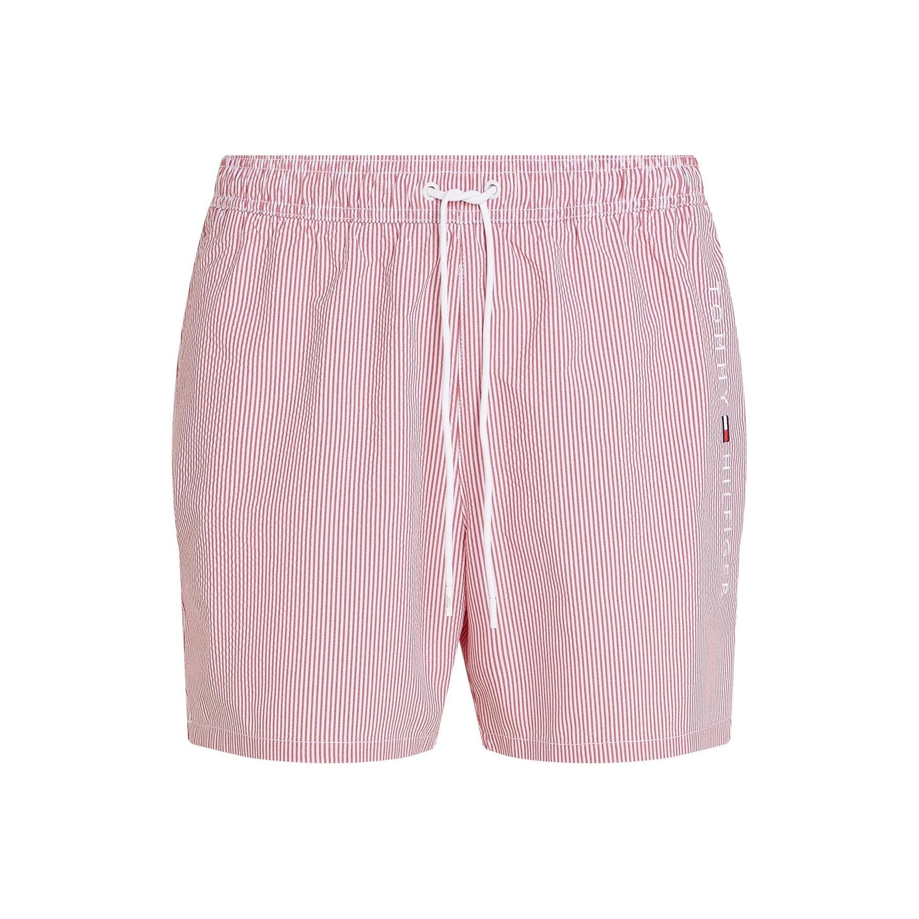 Tommy Hilfiger Ithaca Stripe Medium Length Drawstring Swim Shorts