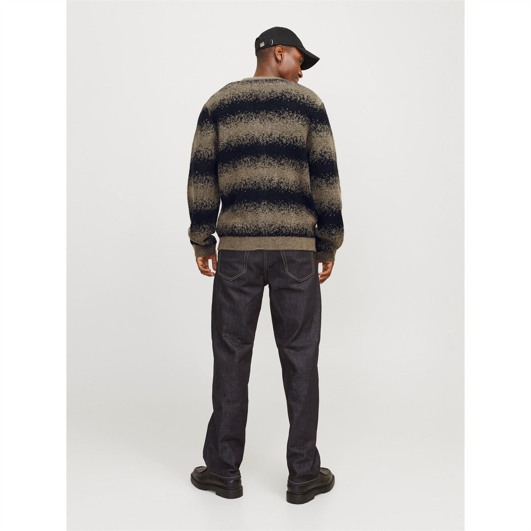 Jack and Jones Relaxed Fit V-Neck Knit Cardigan