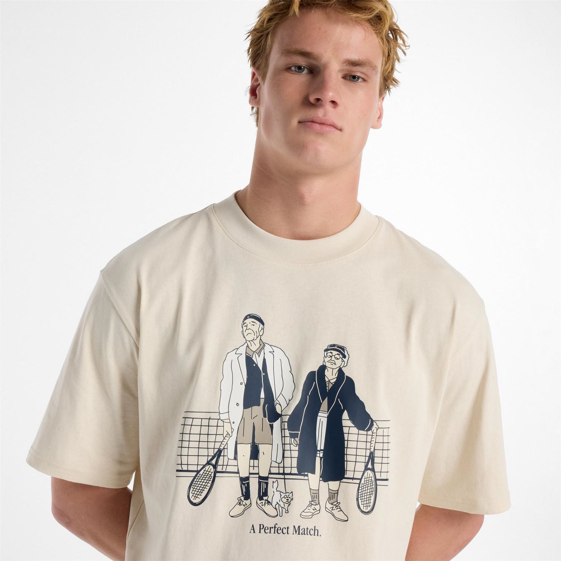 New Balance Balance Pfct Match Tee Linen xl