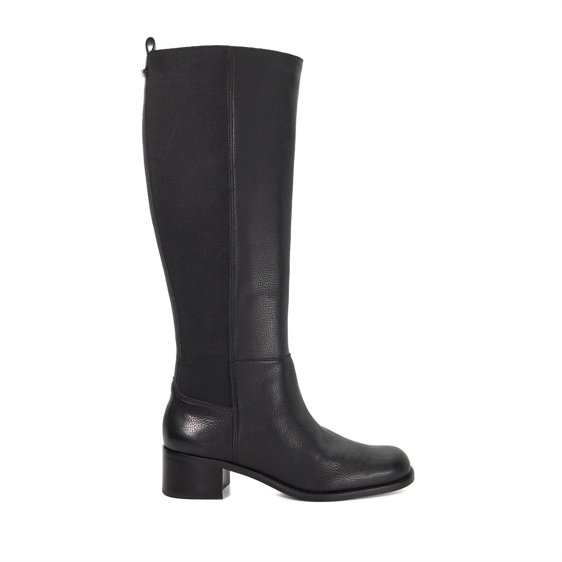 Dune London Turner Knee High Block Heel Boots