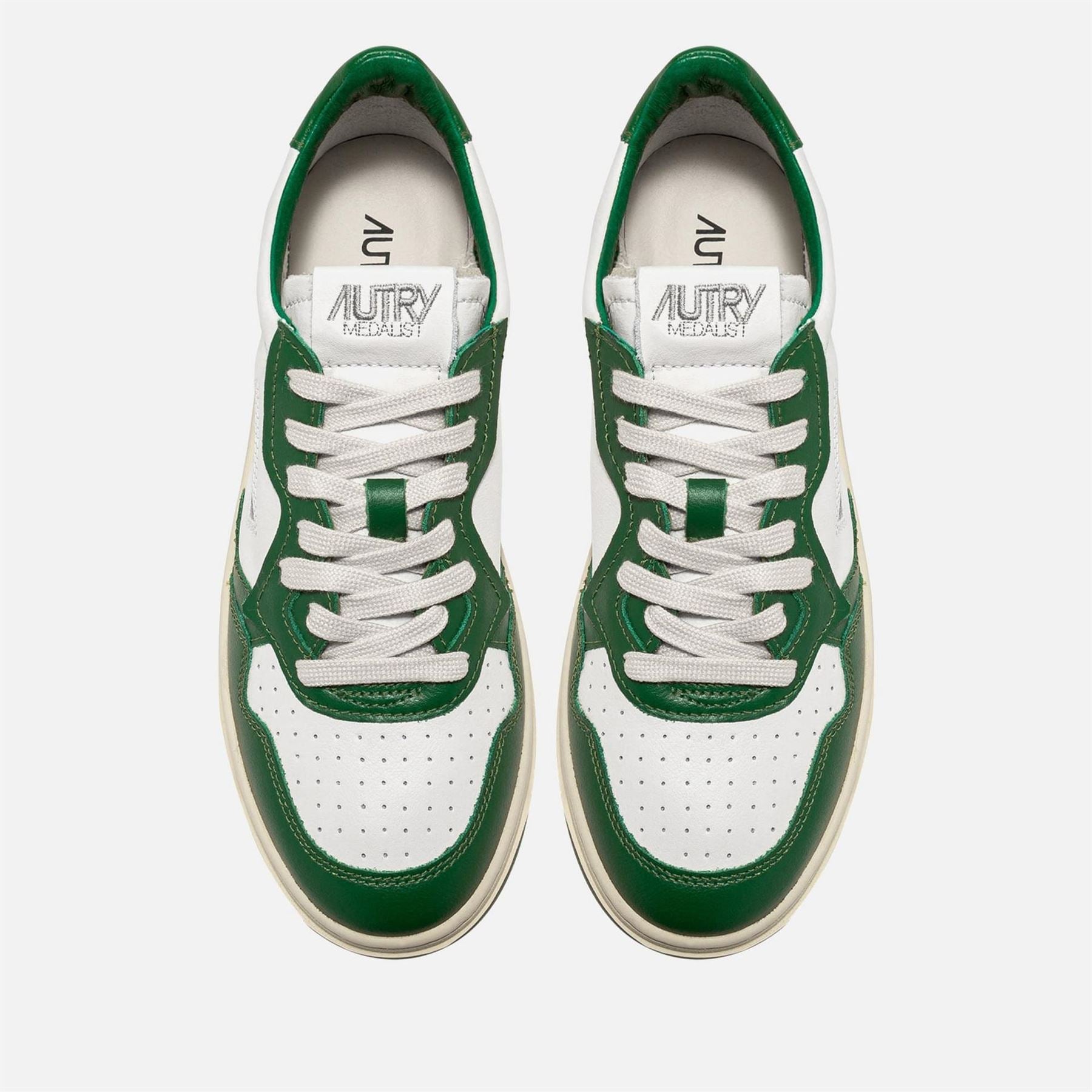Autry Leather Court Trainers