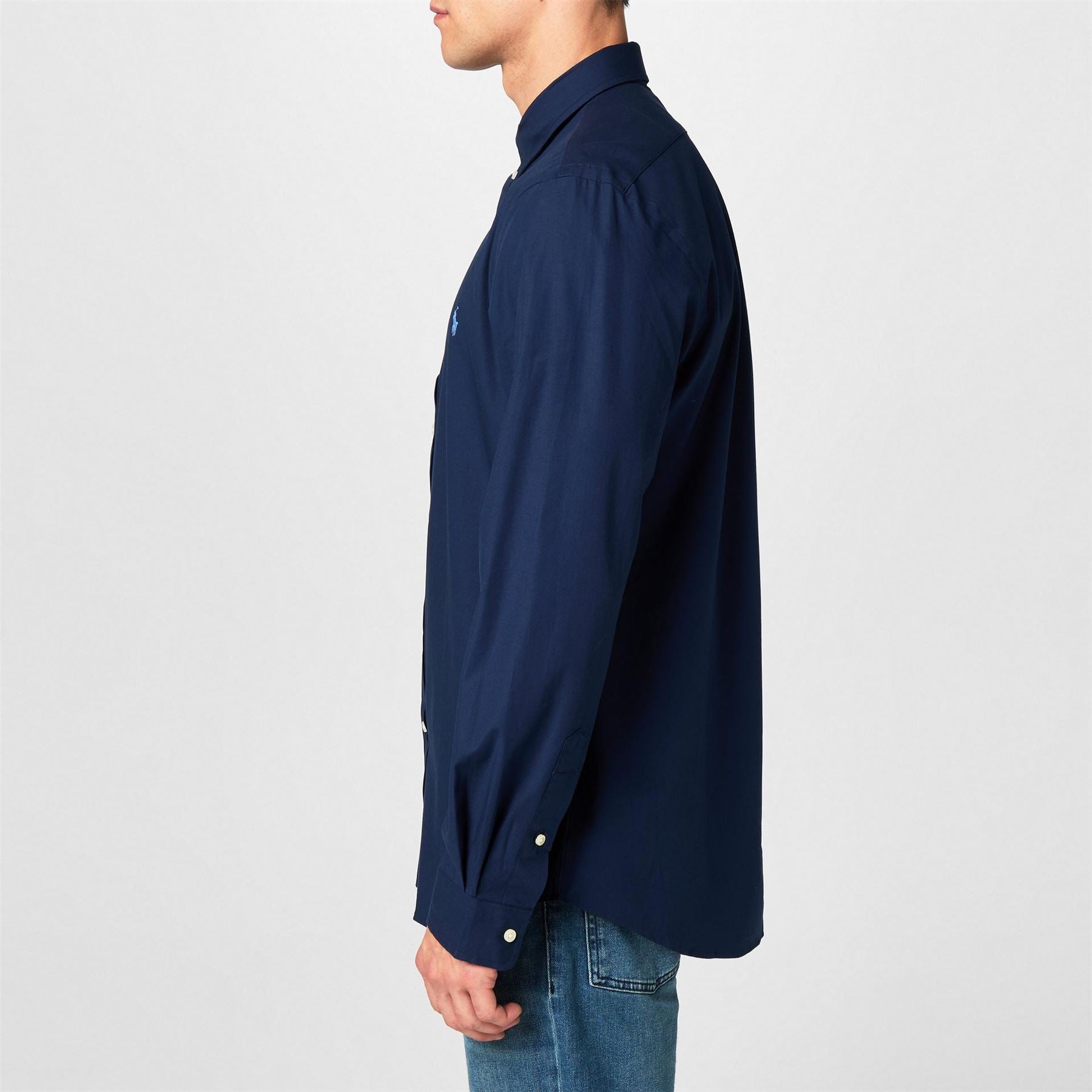 Polo Ralph Lauren Slim Fit Poplin Long Sleeve Shirt