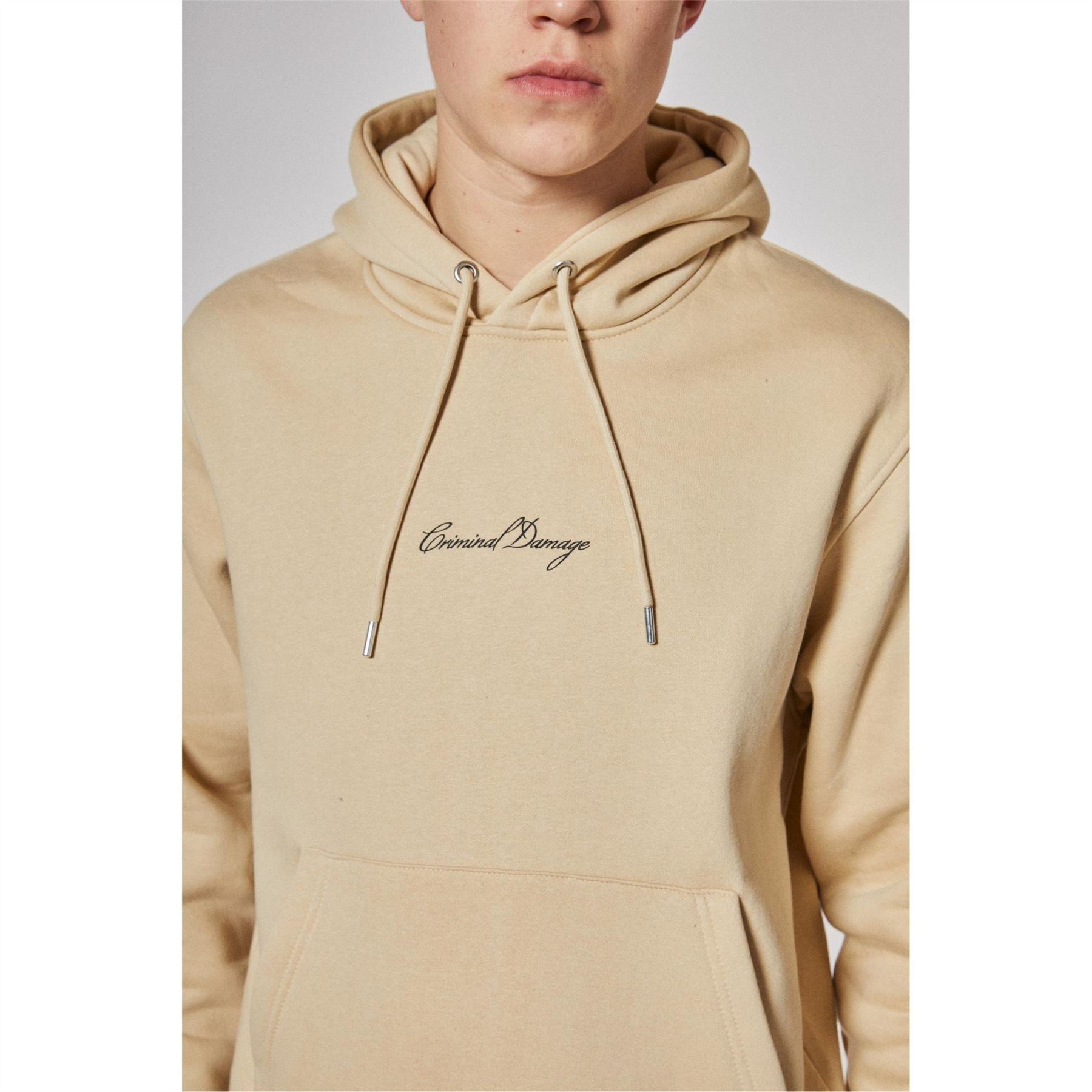 Criminal Damage Cali Hooded Relaxed Fit Sweat Jacket