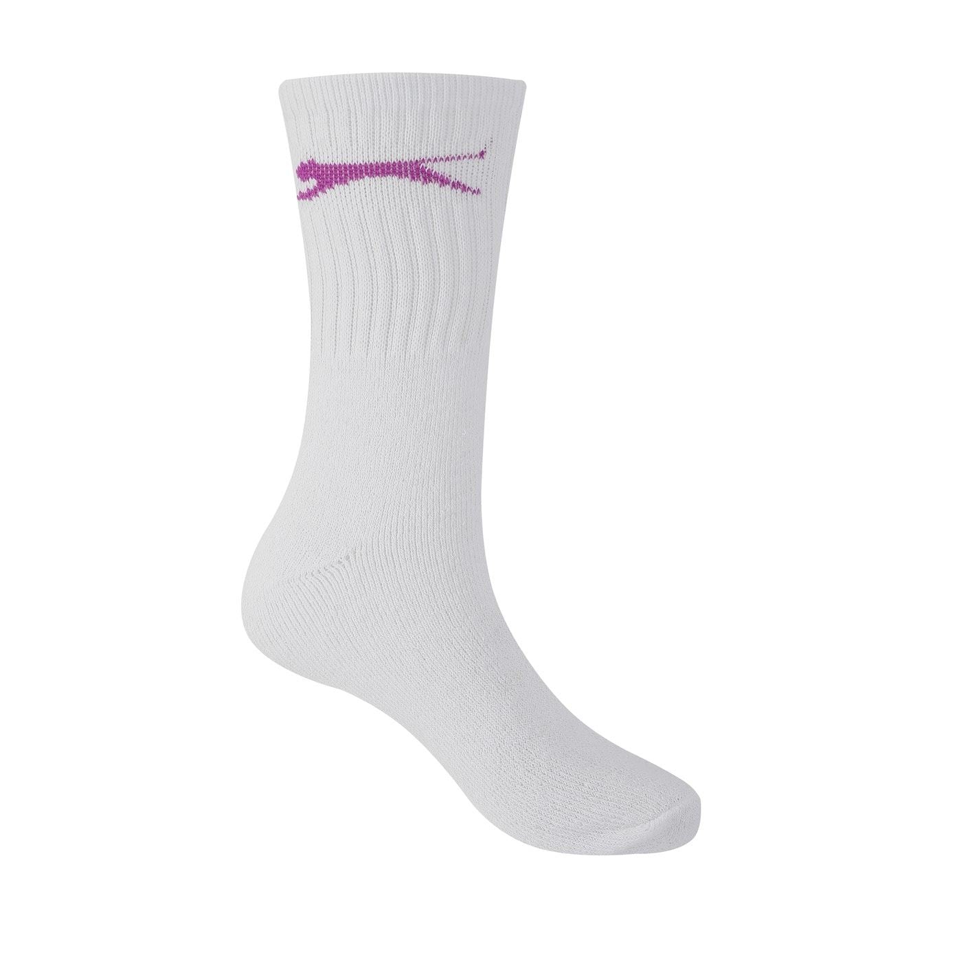 Slazenger 5 Pack Crew Socks Ladies