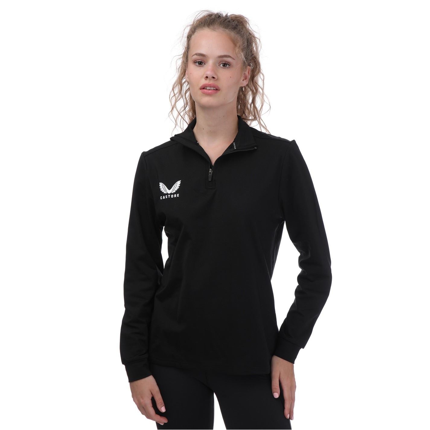Castore Womens Rangers Quarter Zip Midlayer