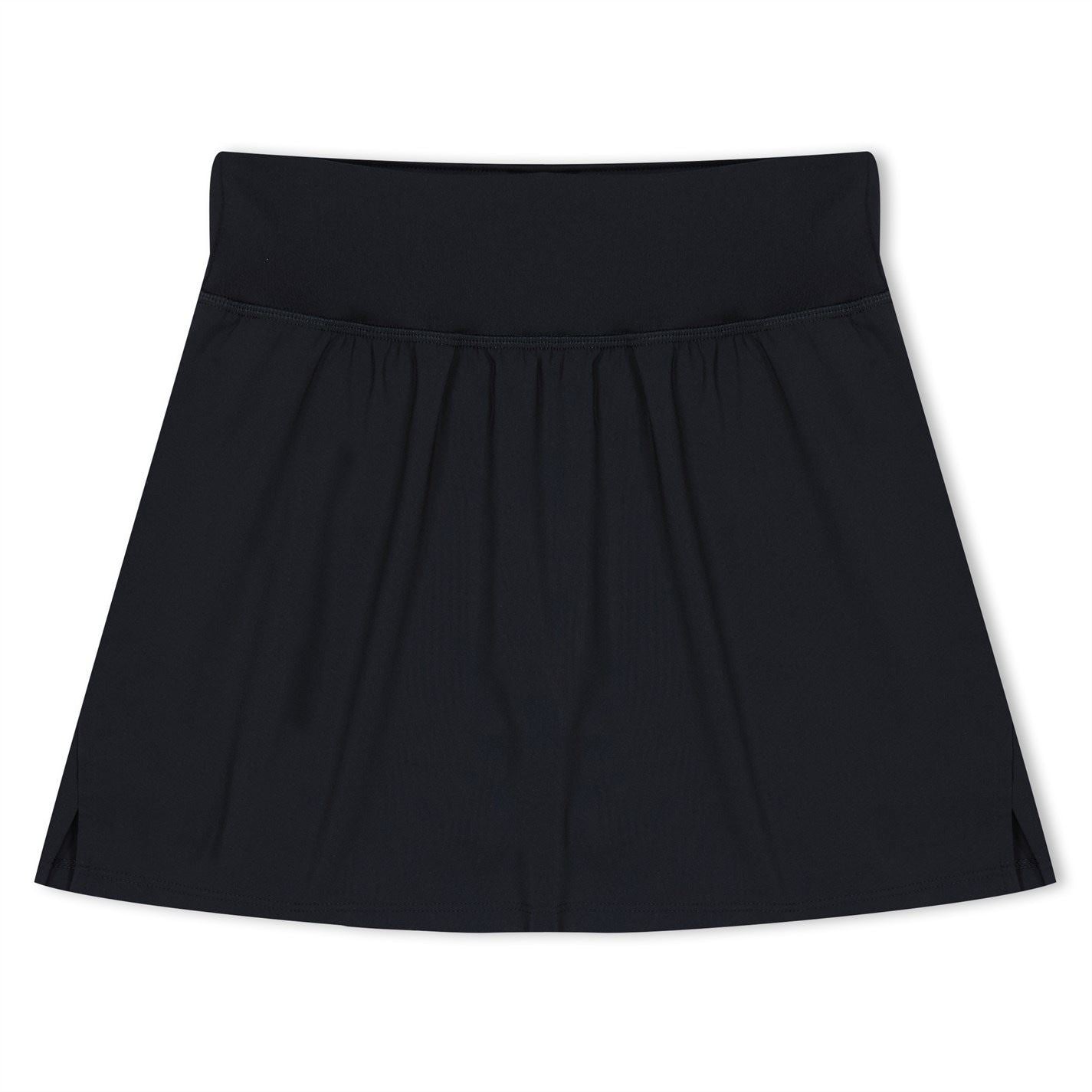 Reebok Womens Workout Ready Vector Skirt Denim Shorts